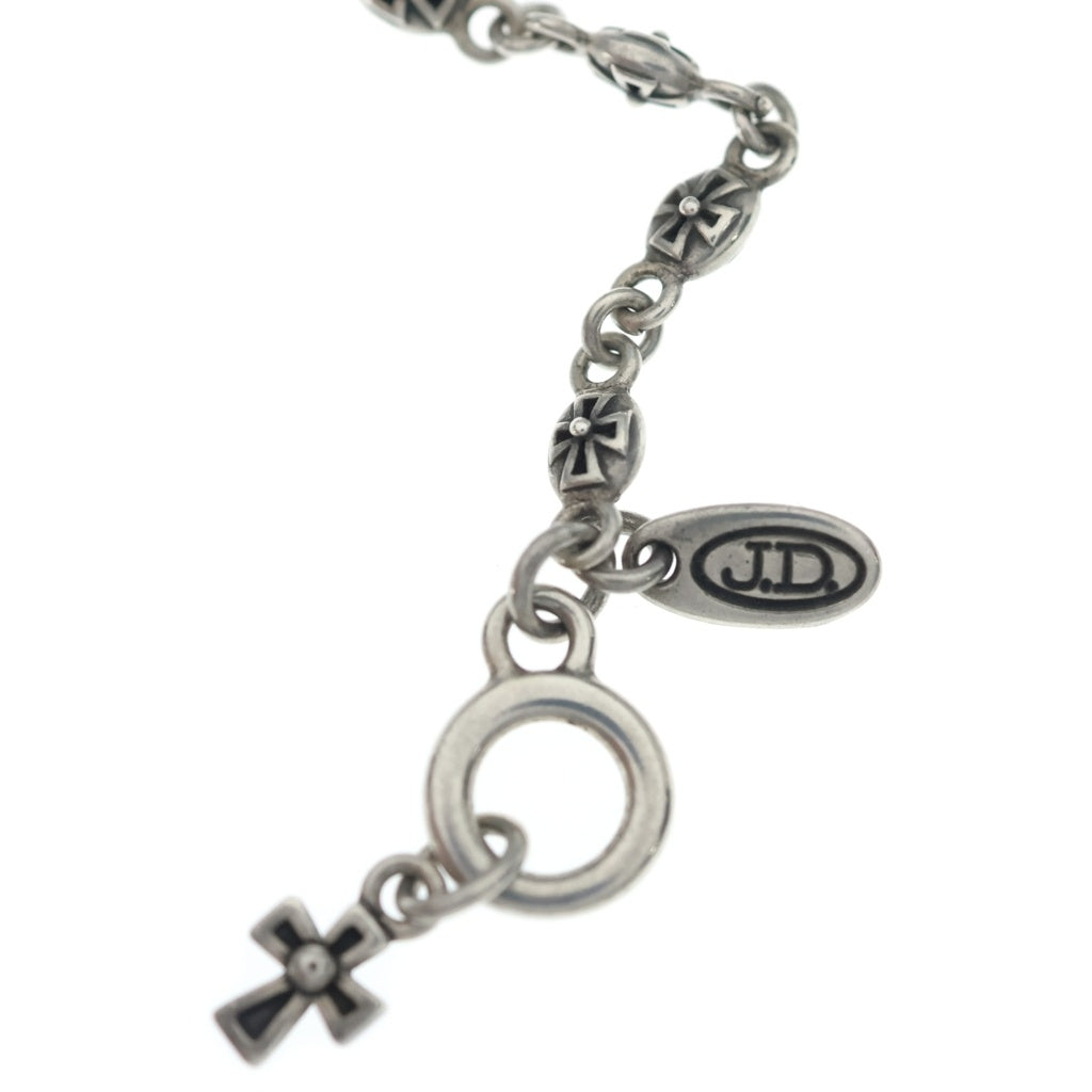 Justin Davis(ジャスティンデイヴィス) TINY CROSS CHAIN タイニークロス モチーフ チェーンネックレス シルバー SNJ125