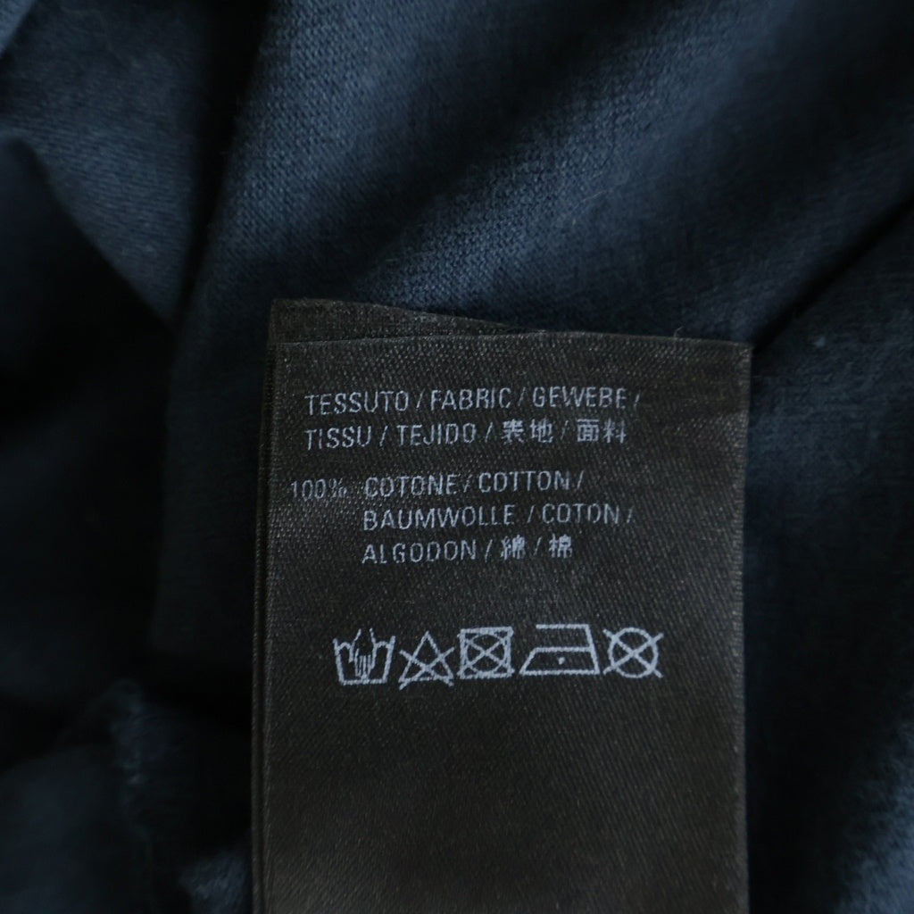 BALENCIAGA(バレンシアガ) バックロゴプリント クルーネック半袖Tシャツ カットソー ブラック 578124 TEV43