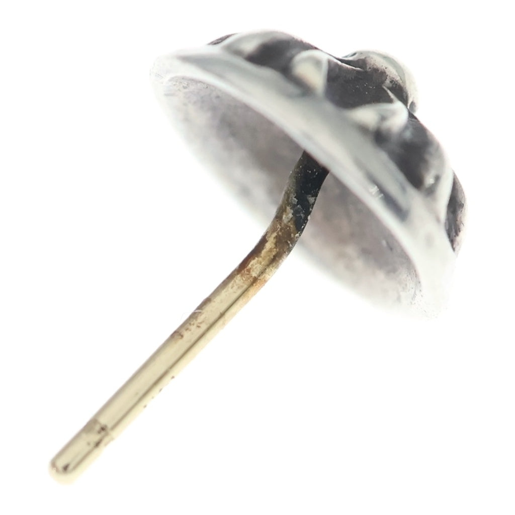 CHROME HEARTS(クロムハーツ) STUD CRSBLL クロスボールスタッドピアス シルバー BCA110