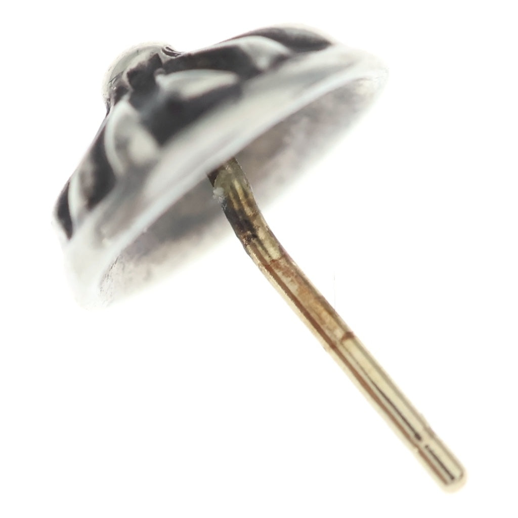 CHROME HEARTS(クロムハーツ) STUD CRSBLL クロスボールスタッドピアス シルバー BCA110