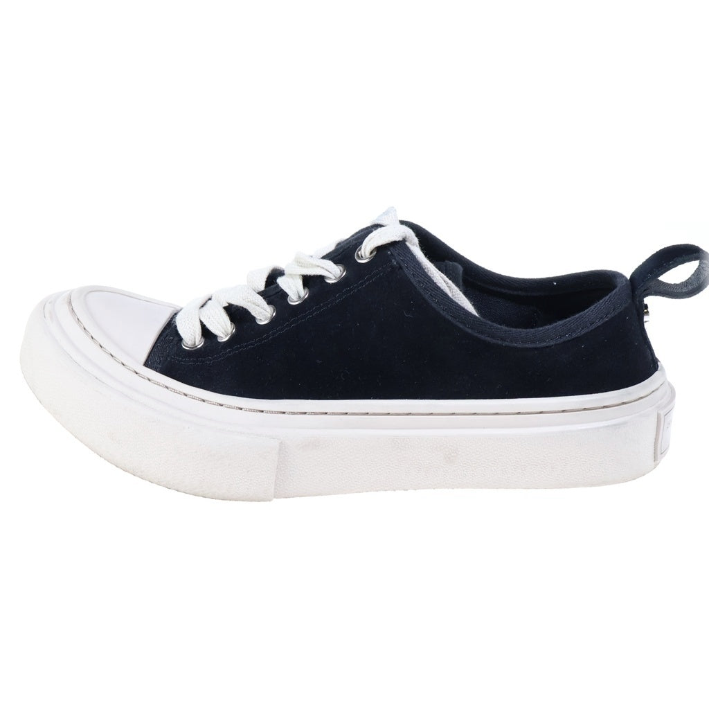 ANN DEMEULEMEESTER(アンドゥムルメステール) HALLI VULCANIZED LOW-TOP SNEAKERS ハリ ヴァルカナイズド ローカットスニーカー レディース ブラック/ホワイト B0014098 LT199 D0094