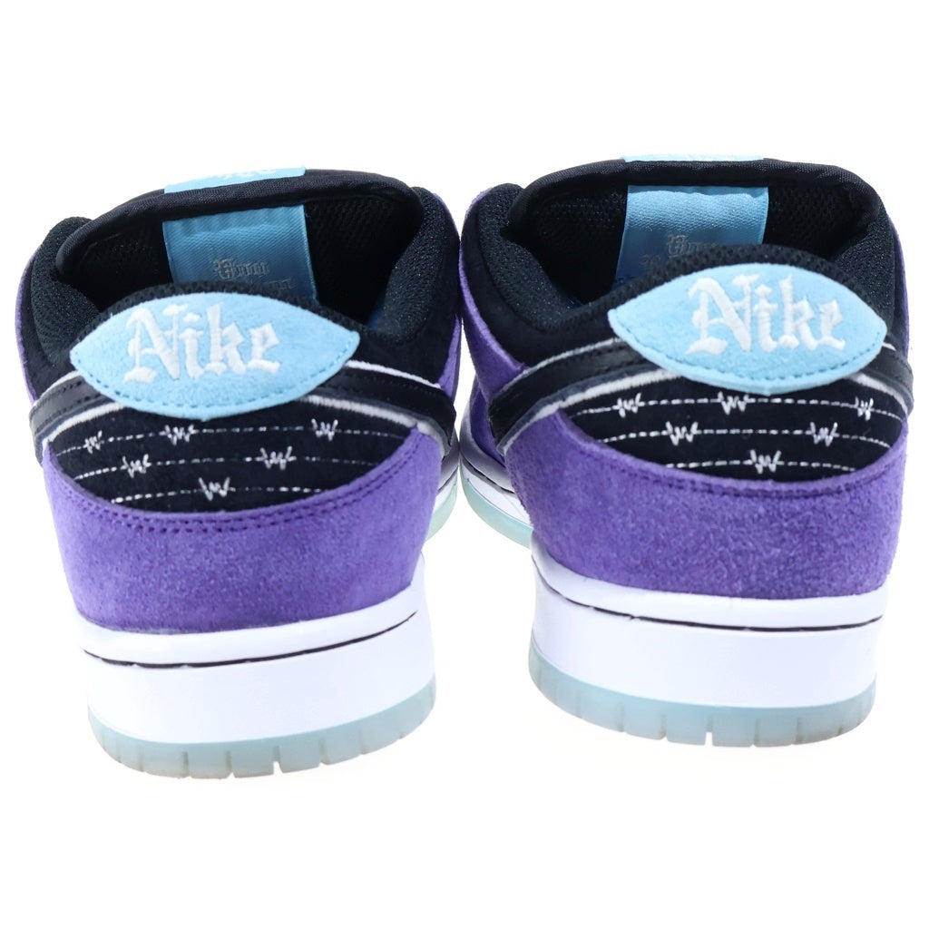 NIKE SB(ナイキエスビー) ×HAYLEY WILSON DUNK LOW PRO ヘイリーウィルソン ダンク ローカットスニーカー ブラック/パープル US9.5/27.5cm HJ0513-500