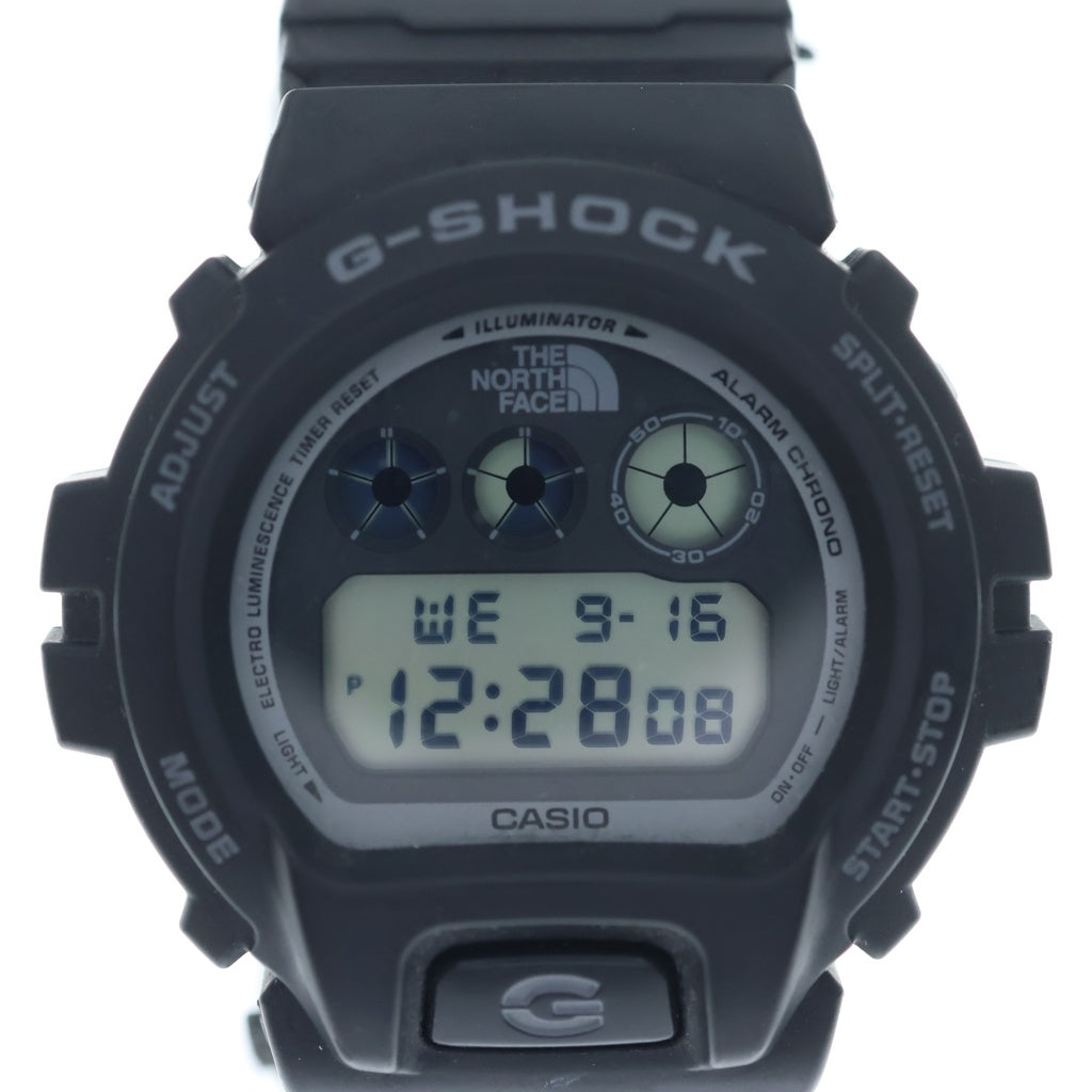 SUPREME(シュプリーム) 22AW ×THE NORTH FACE ×G-SHOCK Times Square Watch ザノースフェイス ジーショック タイムズ スクエア デジタルウォッチ 腕時計 ブラック NN32247I