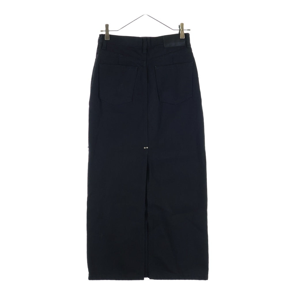JOHN LAWRENCE SULLIVAN(ジョンローレンスサリバン) 23SS ×STUDIOUS別注 WASHED DENIM CUT-OFF SKIRT ステュディオス ウォッシュド デニム カットオフ ロングスカート レディース 2C025-0623-SW