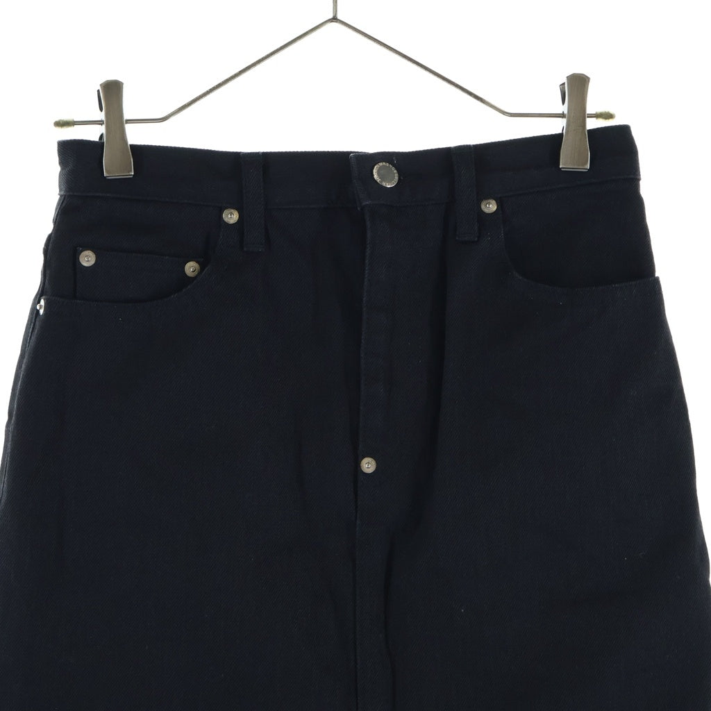 JOHN LAWRENCE SULLIVAN(ジョンローレンスサリバン) 23SS ×STUDIOUS別注 WASHED DENIM CUT-OFF SKIRT ステュディオス ウォッシュド デニム カットオフ ロングスカート レディース 2C025-0623-SW