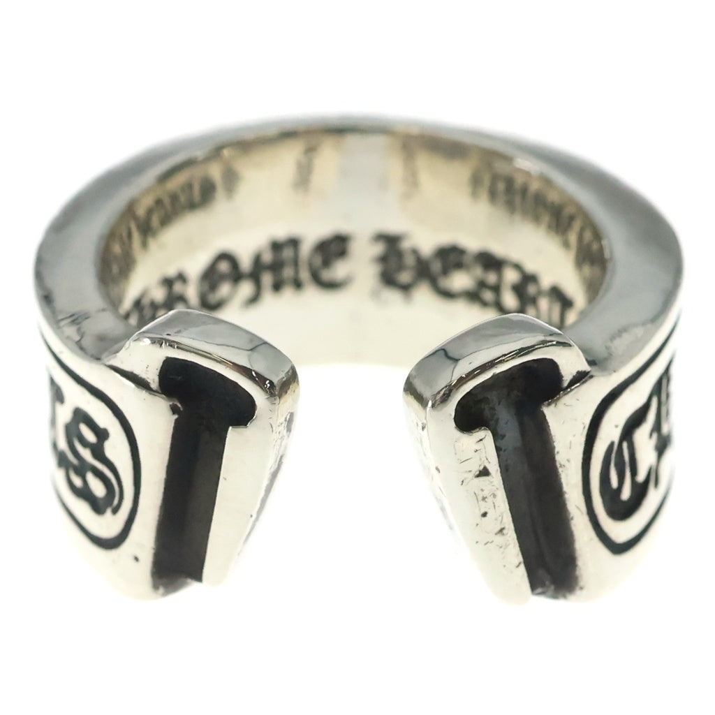 CHROME HEARTS(クロムハーツ) LG SCROLL LABEL ラージスクロールラベル リング シルバーBCA383