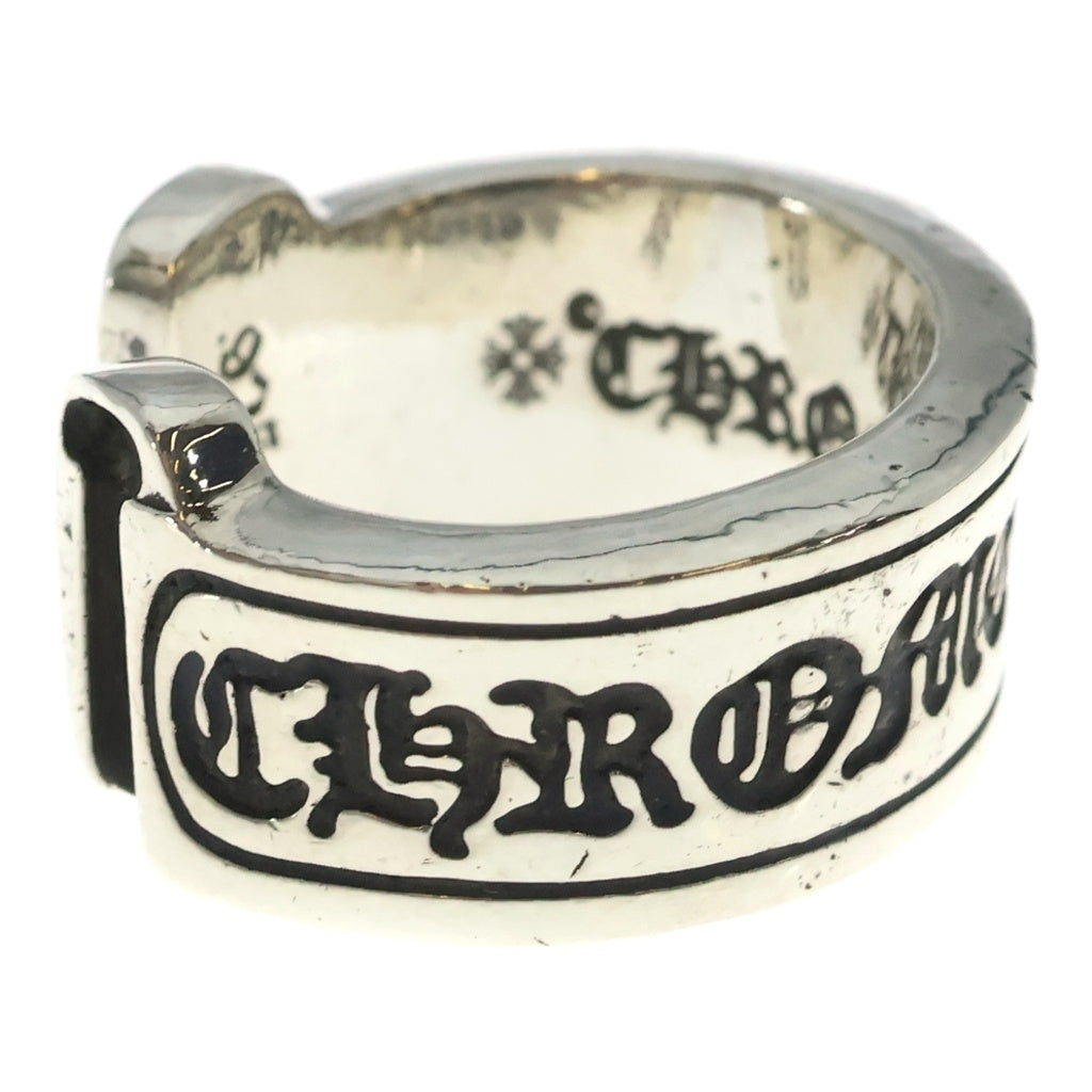 CHROME HEARTS(クロムハーツ) LG SCROLL LABEL ラージスクロールラベル リング シルバーBCA383