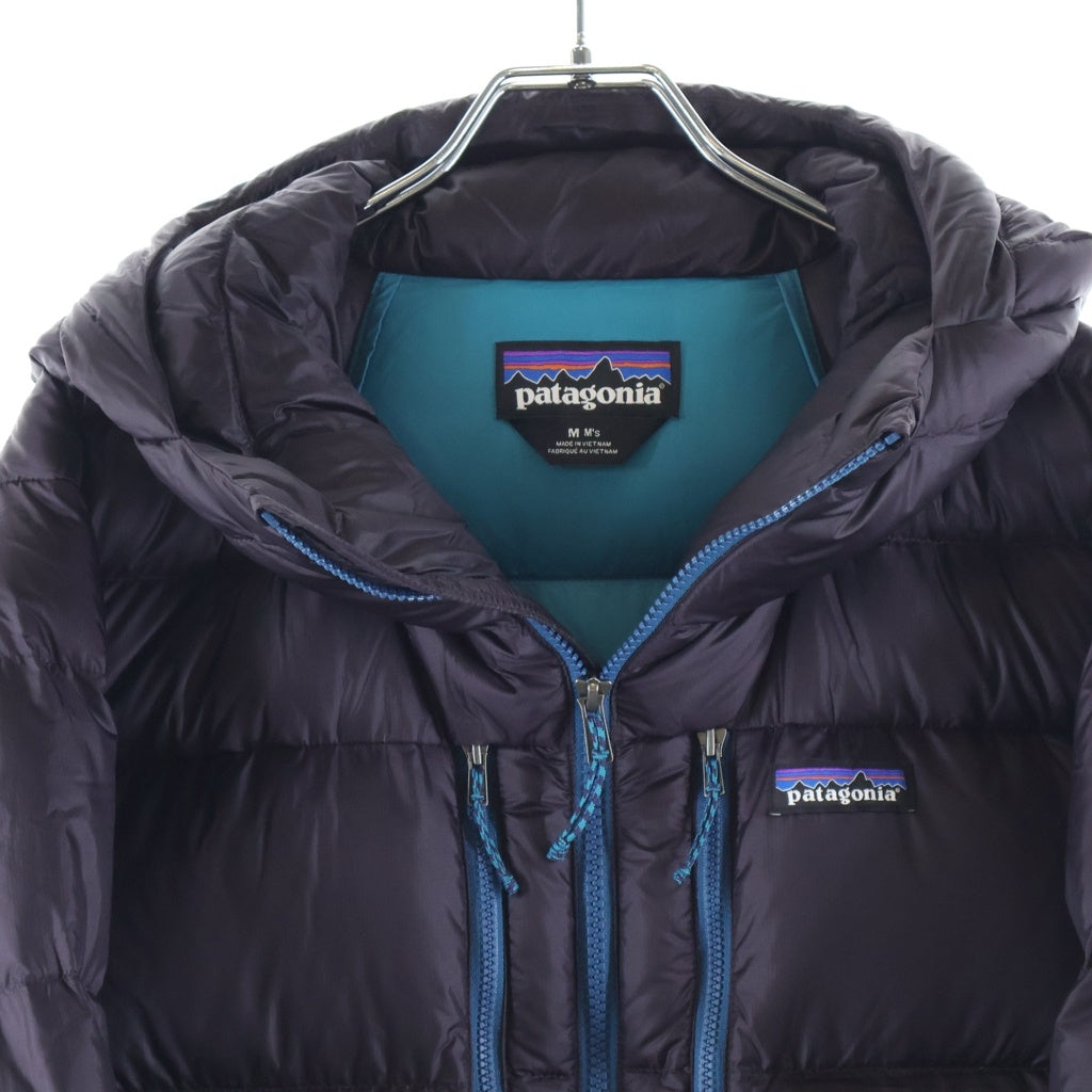PATAGONIA(パタゴニア) 23AW FITZ ROY DOWN HOODY フィッツロイ ジップアップ フーデッド ダウンジャケット パープル/ブルー STY85500FA23