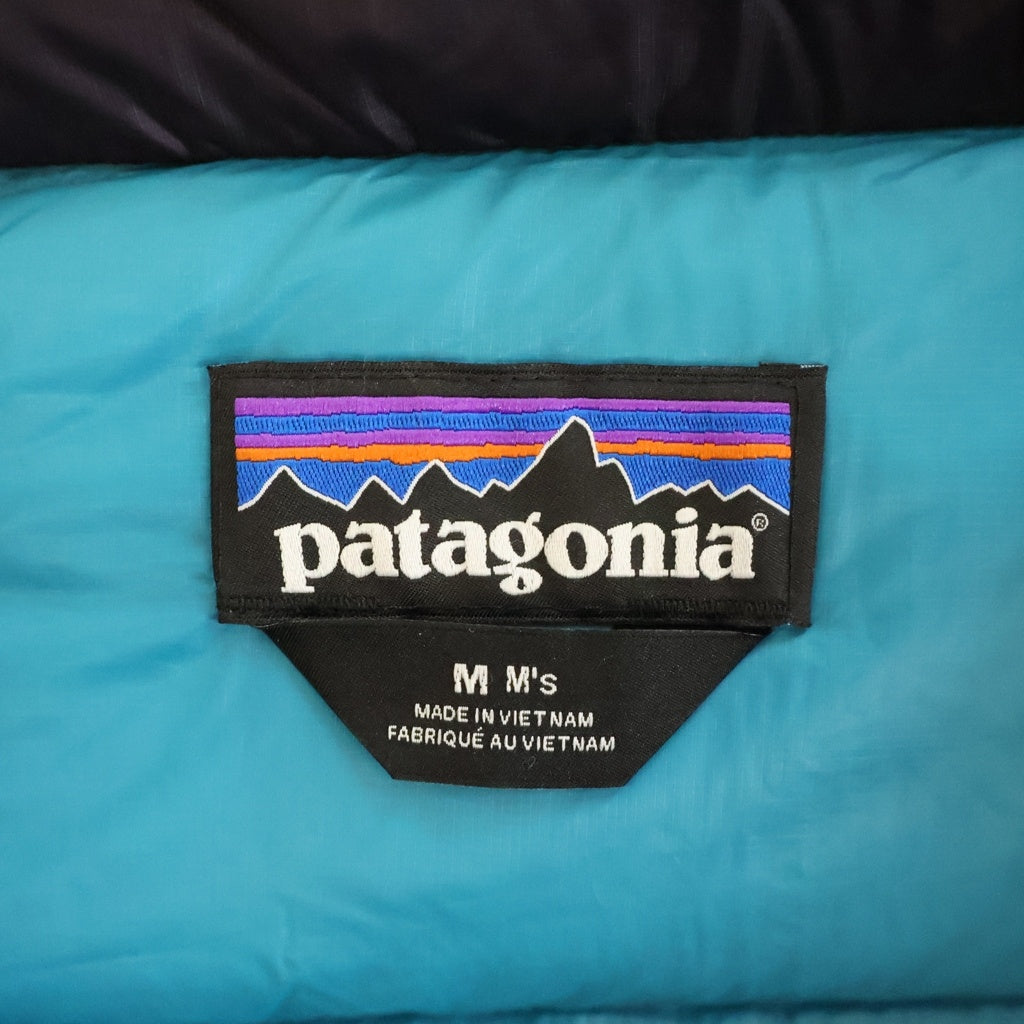 PATAGONIA(パタゴニア) 23AW FITZ ROY DOWN HOODY フィッツロイ ジップアップ フーデッド ダウンジャケット パープル/ブルー STY85500FA23