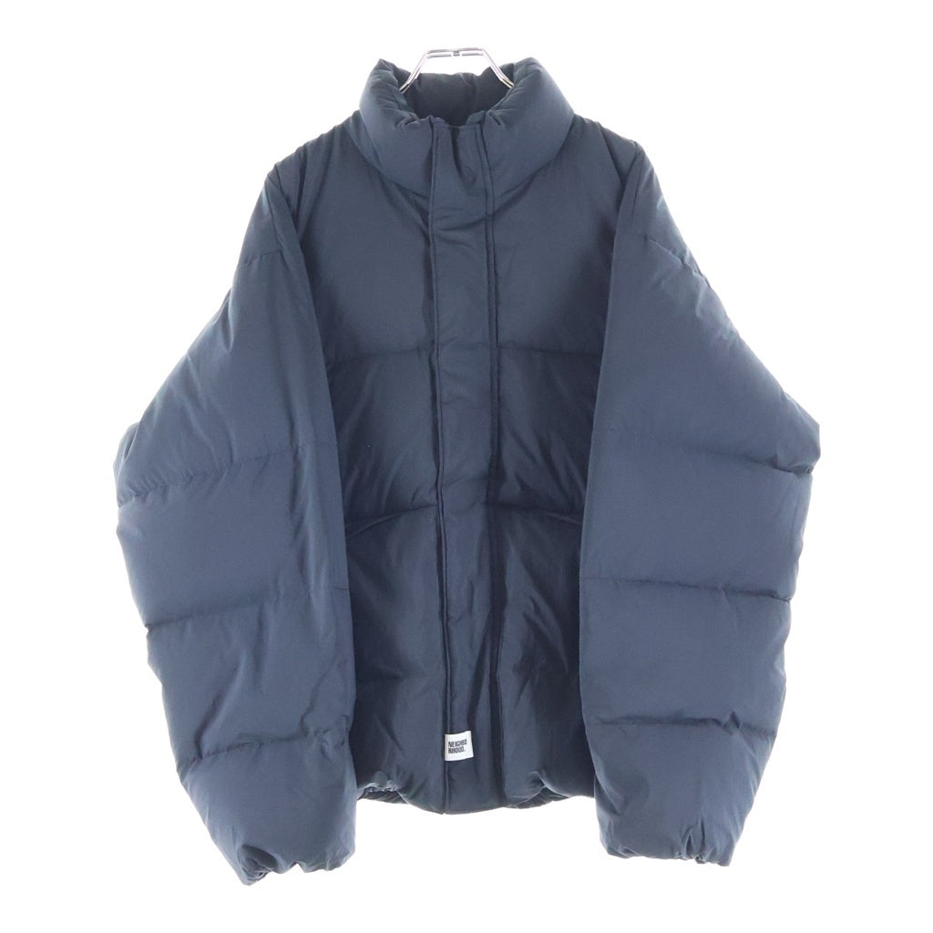 NEIGHBORHOOD(ネイバーフッド) 25AW CLASSIC DOWN JACKET バックロゴ刺繍 クラシックダウンジャケット ネイビー 252TSNH-JKM08