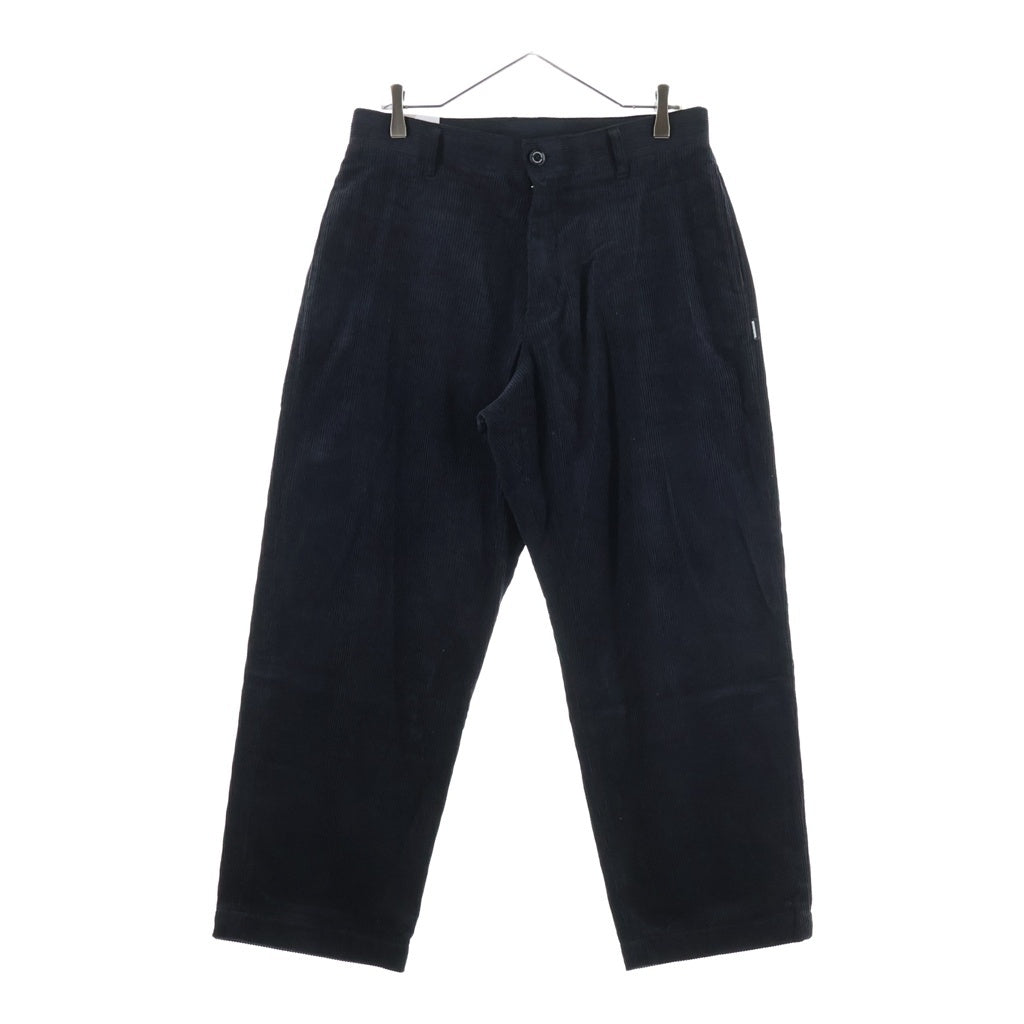 NEIGHBORHOOD(ネイバーフッド) 25AW CORDUROY PLAIN PANTS コーデュロイ プレーンスラックスパンツ ブラック 252ZANH-PTM05