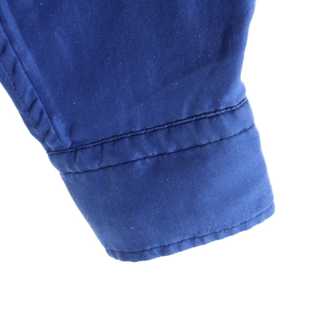 Porter Classic(ポータークラシック) H/W INDIGO SILK LONG SHIRT 藍染 長袖シルクシャツ ブルー PC-024-3935