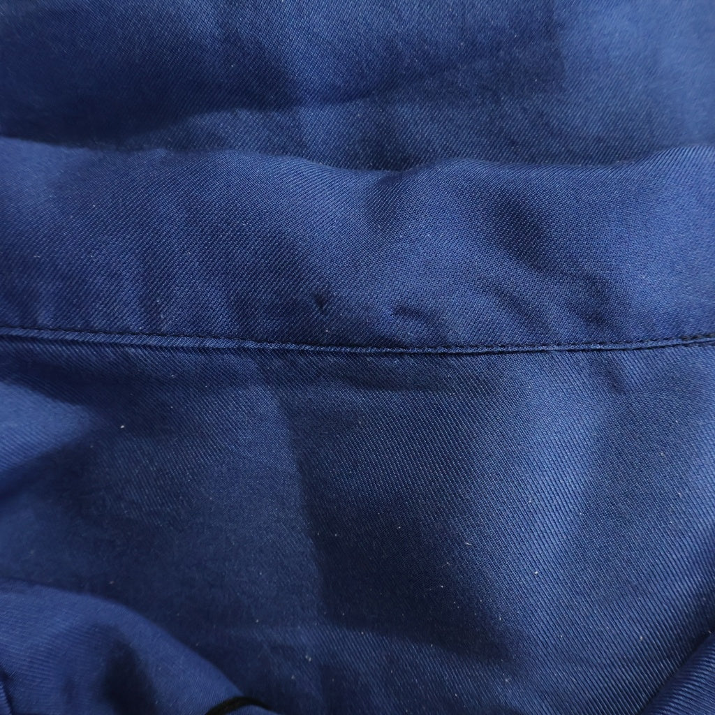 Porter Classic(ポータークラシック) H/W INDIGO SILK LONG SHIRT 藍染 長袖シルクシャツ ブルー PC-024-3935