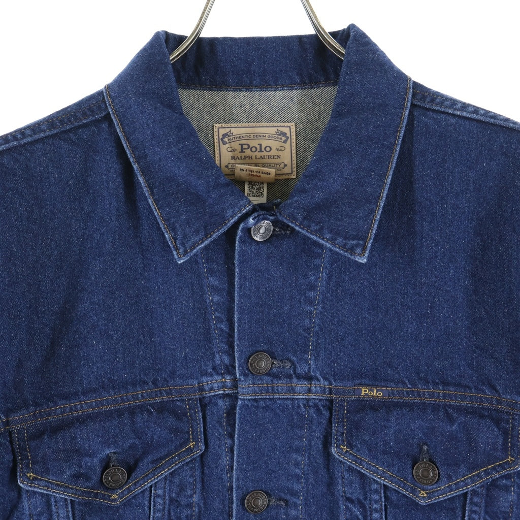 POLO RALPH LAUREN(ポロラルフローレン) DENIM TRUCKER JACKET デニムトラッカージャケット Gジャン インディゴ