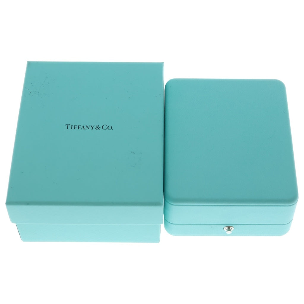 TIFFANY & Co.(ティファニー) K18WG オープンアトラス メダリオン ダイヤ ラージモデル サークルチェーンネックレス ホワイトゴールド レディース