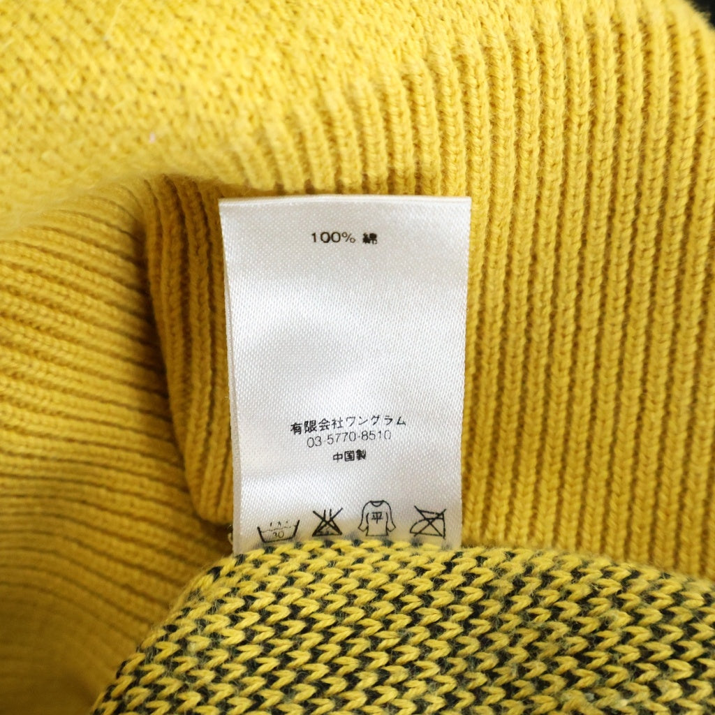 SUPREME(シュプリーム) 15AW Child of Hell Sweater チルドオブヘル フロントデザイン クルーネックニットセーター イエロー