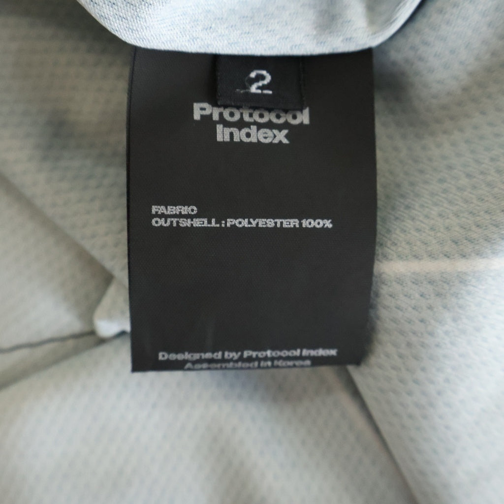 Protocol Index(プロトコル インデックス) 26SS REFEREE FOOTBALL JERSEY レフェリー フットボールジャージ 半袖ゲームシャツ ブラック