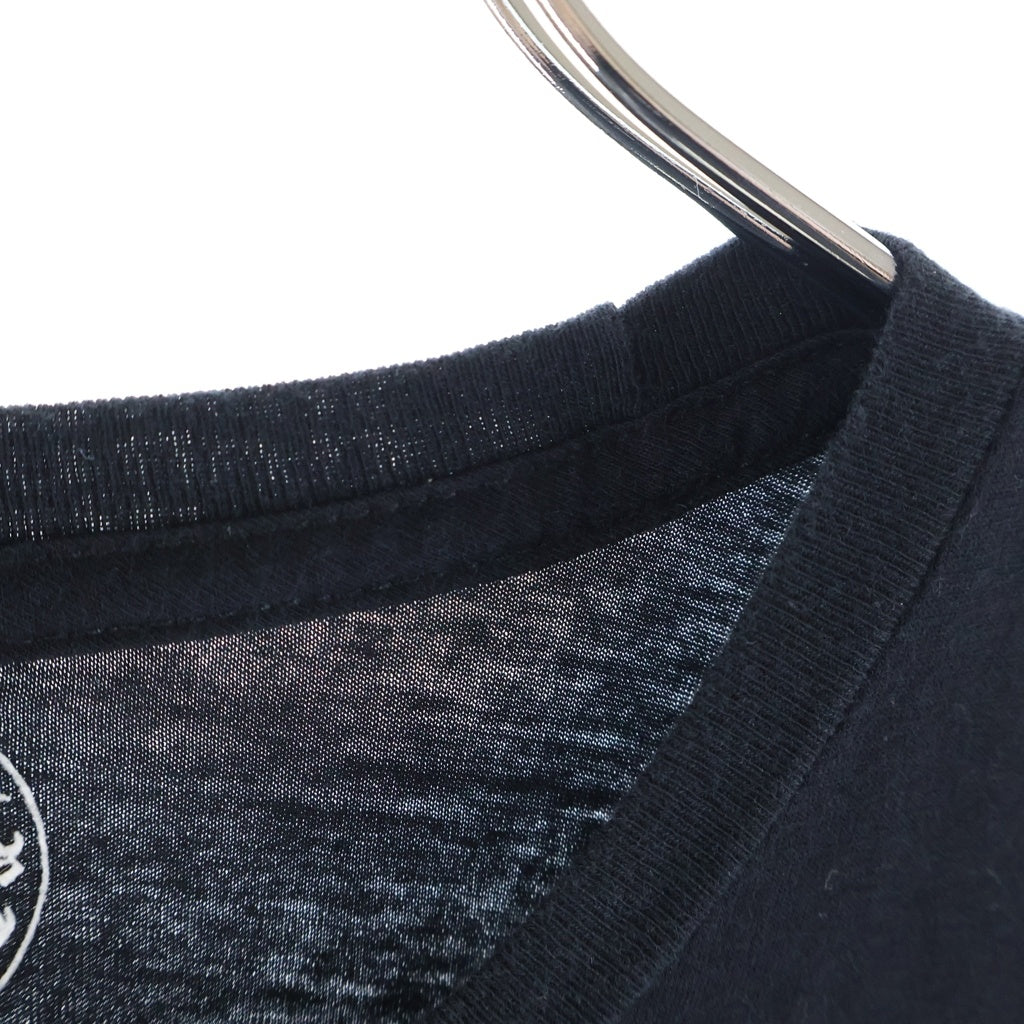 CHROME HEARTS(クロムハーツ) W CH PLUS HORSESHOE S/S TEE バックCHプラスライン ホースシュー クルーネック 半袖Tシャツ カットソー ブラック レディース