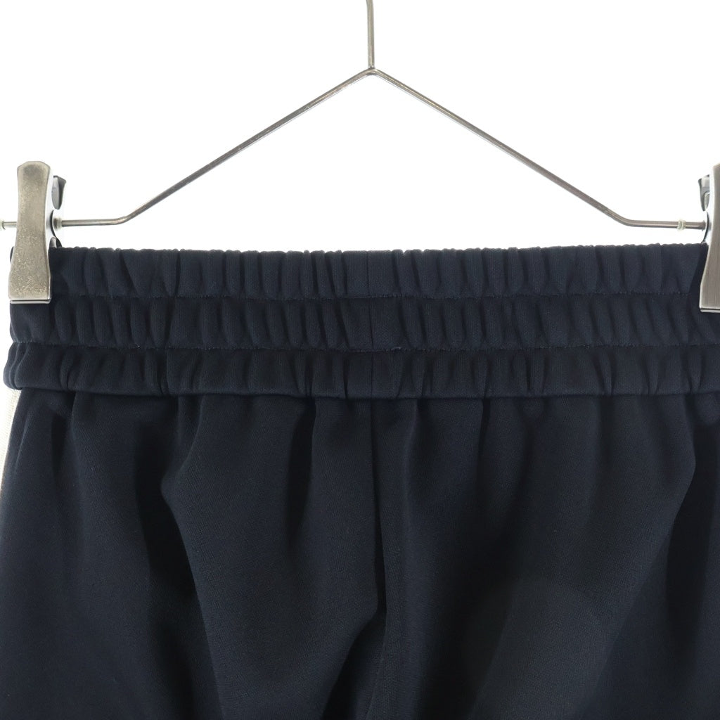 Palm Angels(パームエンジェルス) 24SS CLASSIC LOGO TRACK PANTS クラシック ロゴ エンブロイダリー サイドジップ トラックパンツ ブラック PMCJ020S24FAB001
