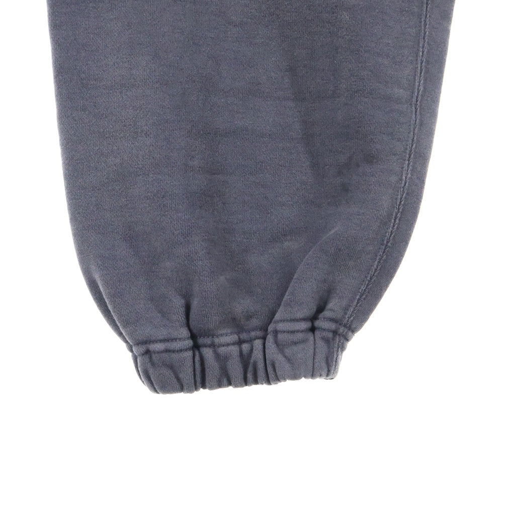 SAINT MICHAEL(セントマイケル) SWEAT PANTS LOVE AMONG / BLACK ロゴプリント ドローストリングスウェットパンツ ブラック SM-HR1-0000-061