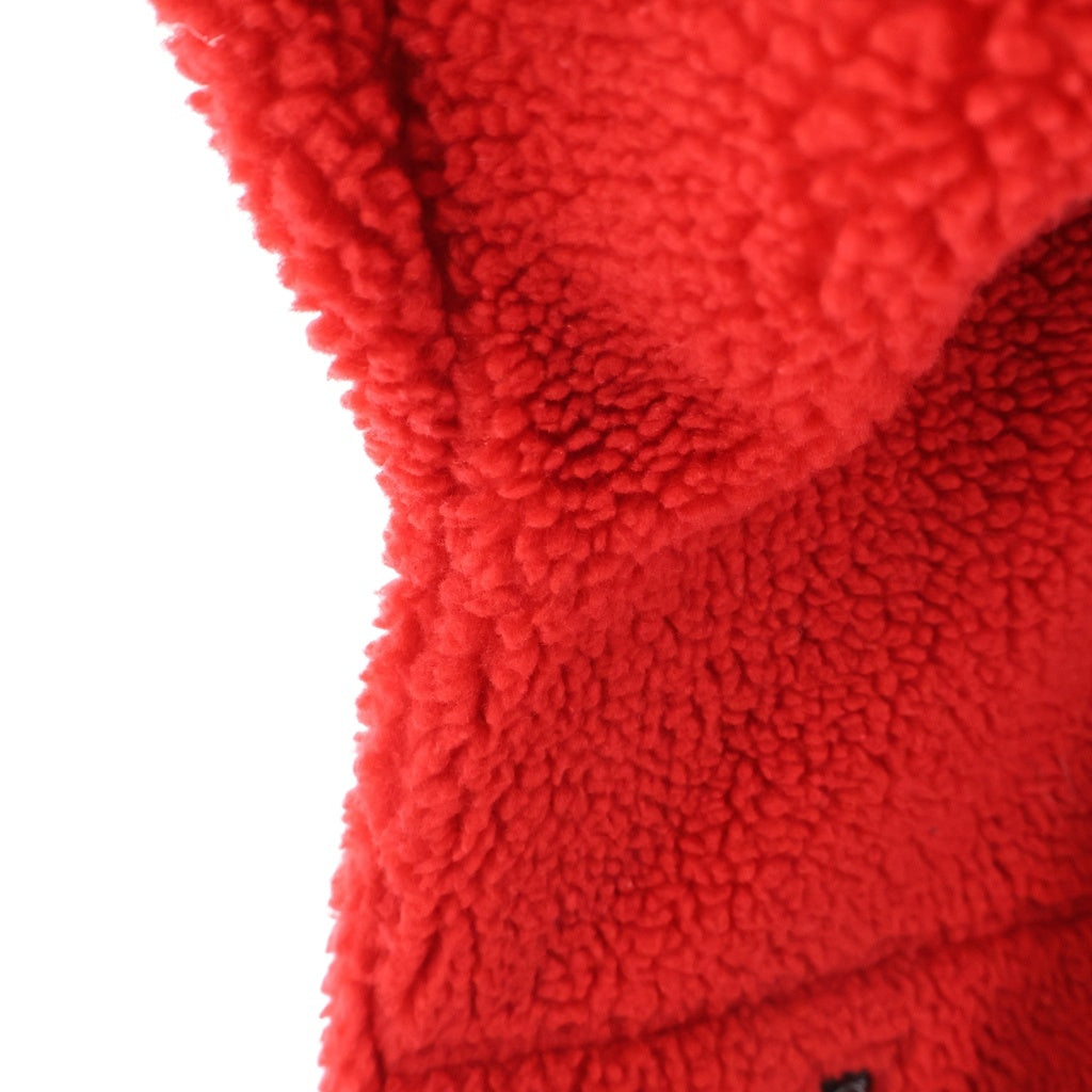 SUPREME(シュプリーム) 20AW ×THE NORTH FACE S Logo Hooded Fleece Jacket ザノースフェイス Sロゴ フーデッドフリースジャケット レッド NT62004I