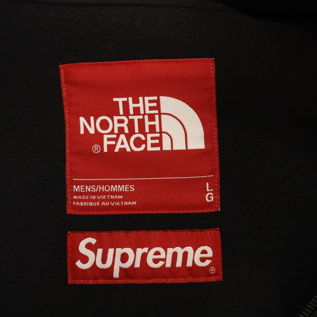 SUPREME(シュプリーム) 20AW ×THE NORTH FACE S Logo Hooded Fleece Jacket ザノースフェイス Sロゴ フーデッドフリースジャケット レッド NT62004I