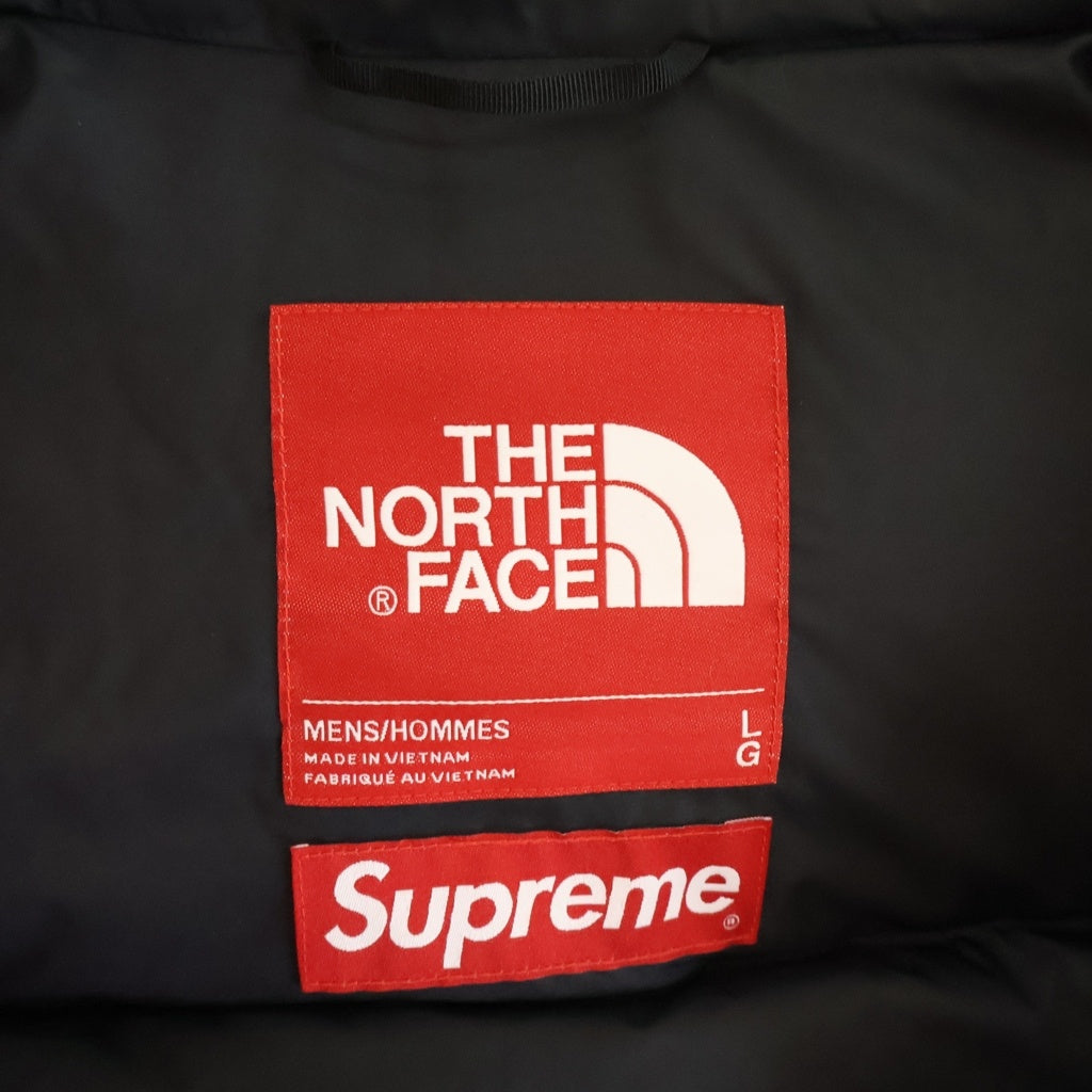 SUPREME(シュプリーム) 20AW ×THE NORTH FACE Faux Fur Nuptse Jacket ザノースフェイス フェイクファー ヌプシ ジップアップダウンジャケット レッド ND92001I