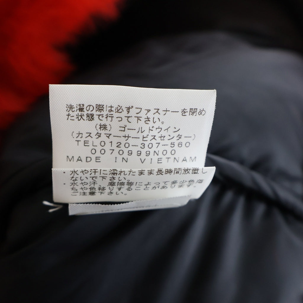 SUPREME(シュプリーム) 20AW ×THE NORTH FACE Faux Fur Nuptse Jacket ザノースフェイス フェイクファー ヌプシ ジップアップダウンジャケット レッド ND92001I