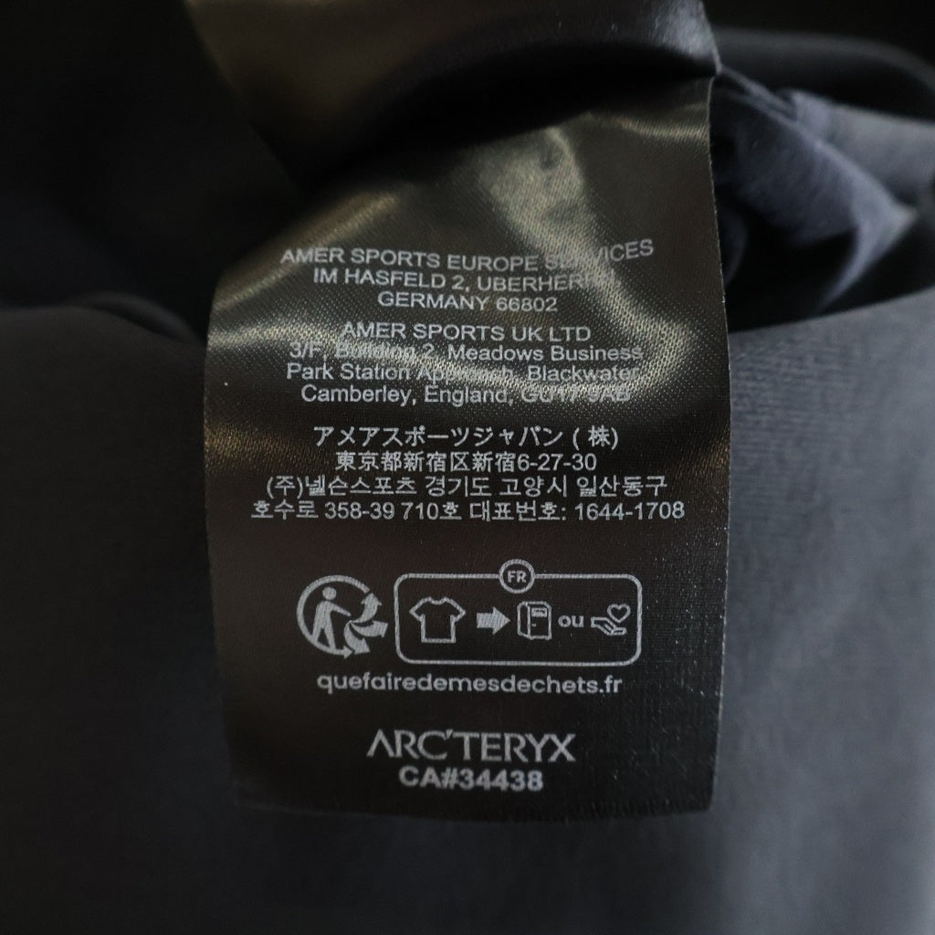 ARC'TERYX(アークテリクス) 24AW SPERE BLAZER スピア ブレーザー ナイロンジャケット ブラック X000009111