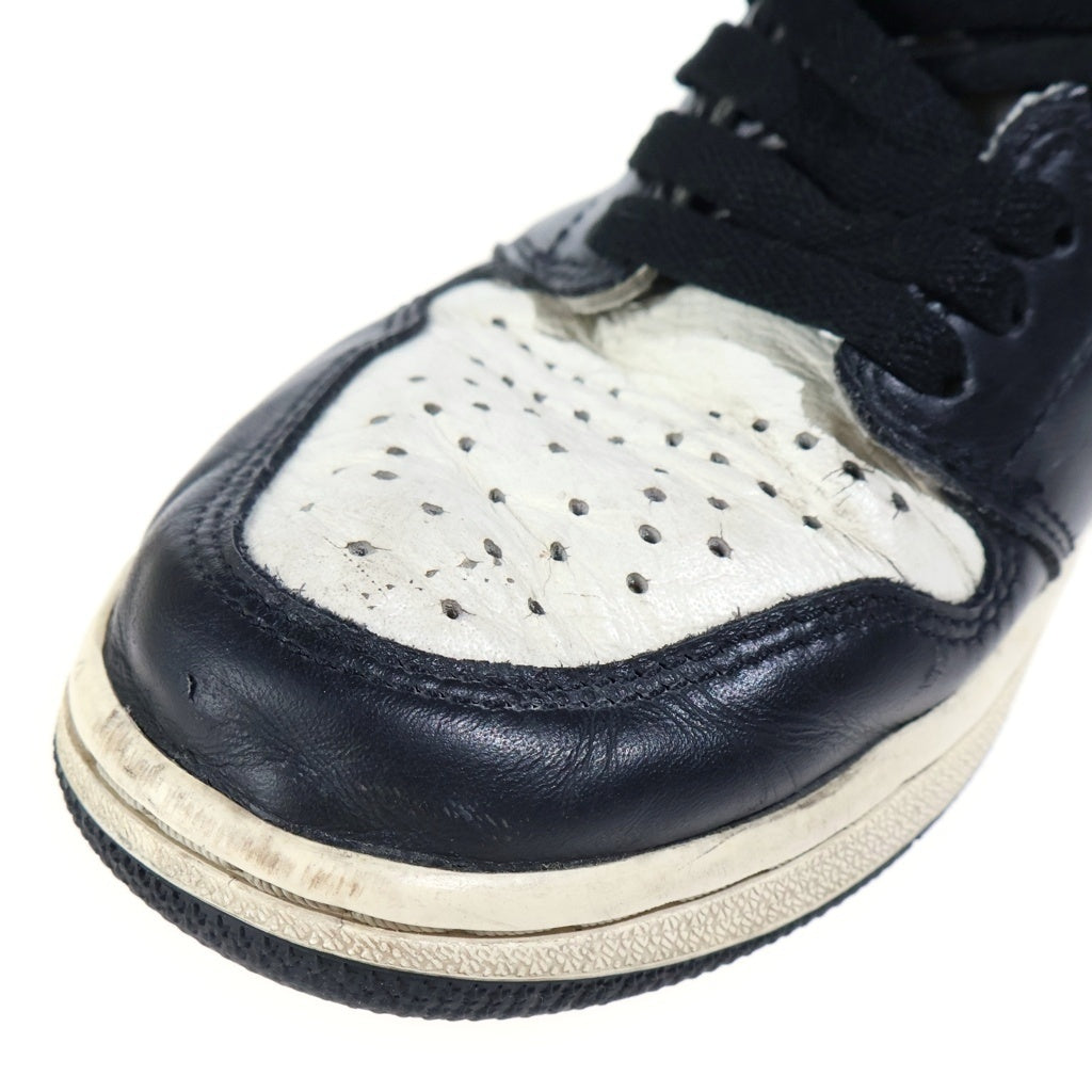 NIKE(ナイキ) AIR JORDAN 1 RETRO HIGH OG DARK MOCHA エアジョーダン1 レトロ ダークモカ ハイカットスニーカー ブラウン/ホワイト/ブラック US8/26cm 555088-105