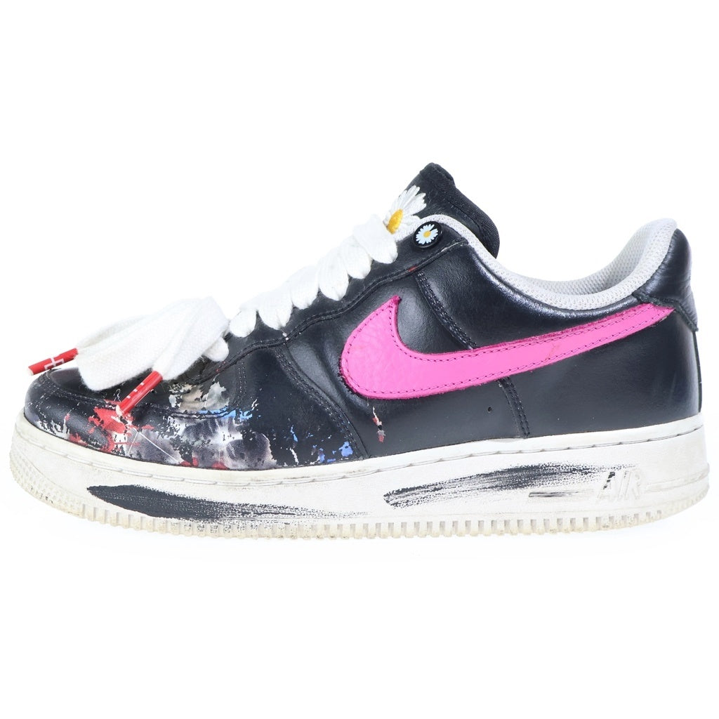 NIKE(ナイキ) ×PEACEMINUSONE AIR FORCE 1 LOW 07 PARA-NOISE 3.0 ピースマイナスワン パラノイズ エアフォース1 ローカットスニーカー ブラック/ホワイト US8/26.0cm AQ3692-004