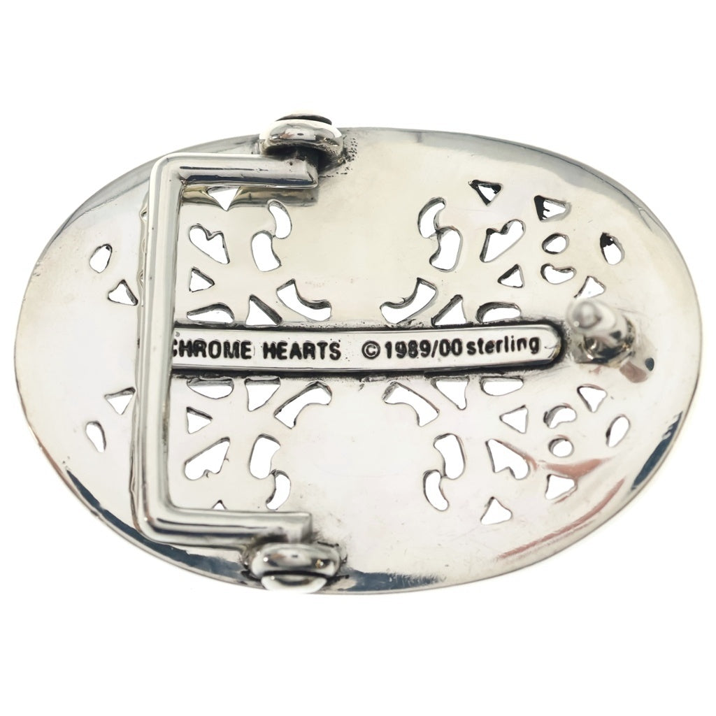 CHROME HEARTS(クロムハーツ) OVAL CROSS STRAP1.5クラシックオーバルクロスバックル シルバー BCA359