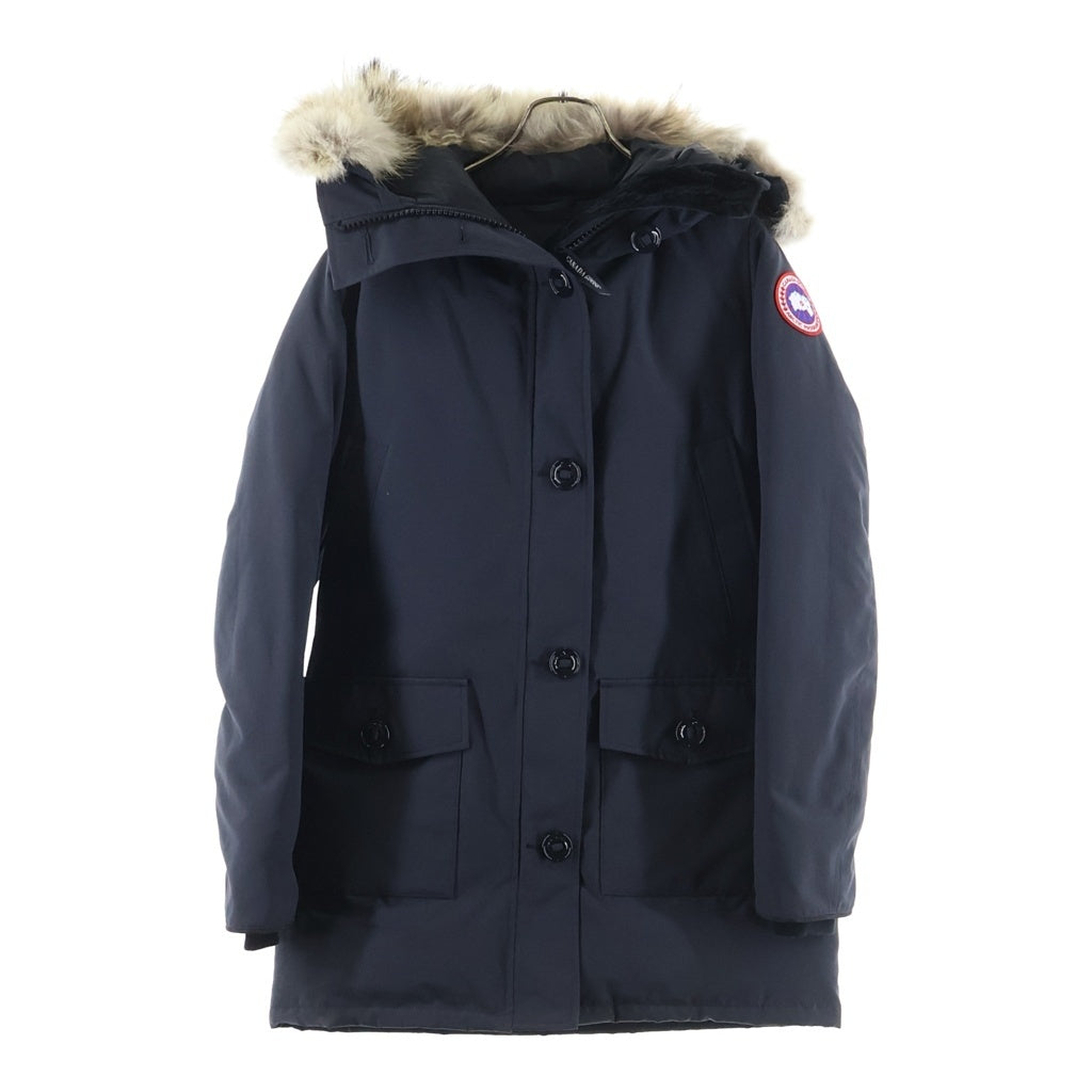 CANADA GOOSE(カナダグース) BRONTE PARKA ブロンテパーカー ファー付 ジップアップダウンジャケット レディース ブラック 2603JL