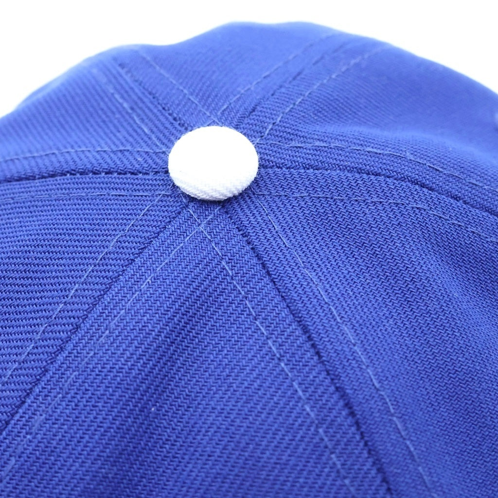 SAINT MICHAEL(セントマイケル) 25SS ×NEW ERA NE_CAP ニューエラ ロサンゼルスドジャース コットンベースボールキャップ 帽子 ブルー SM-HR8-GIFT-C46