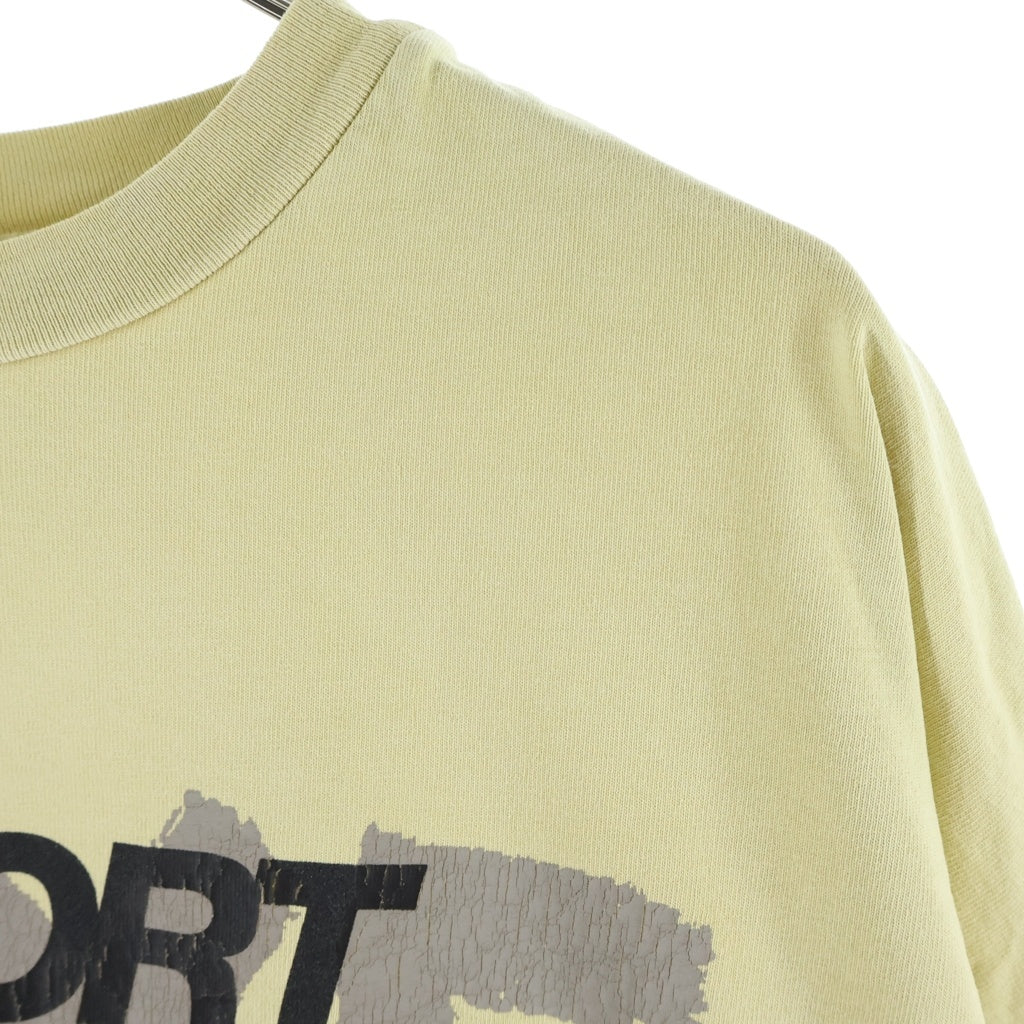 FEAR OF GOD ESSENTIALS(フィアオブゴッド エッセンシャルズ) 26SS LIBERATION NOW TEE リベレーションナウ 両面グラフィックプリントTシャツ 半袖クルーネックカットソー イエロー