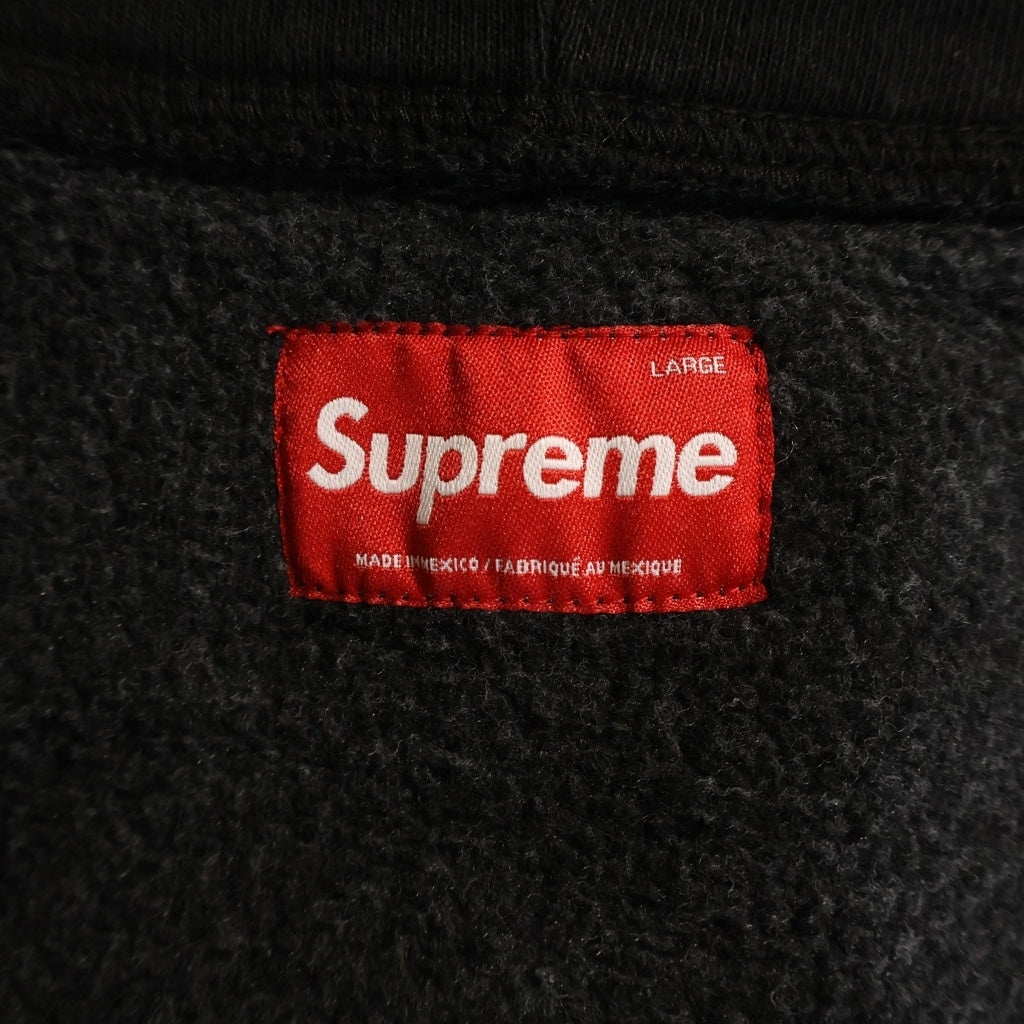 SUPREME(シュプリーム) 25AW Small Box Zip Up Hooded Sweatshirt スモールボックスロゴ スウェット ジップアップパーカー ブラック