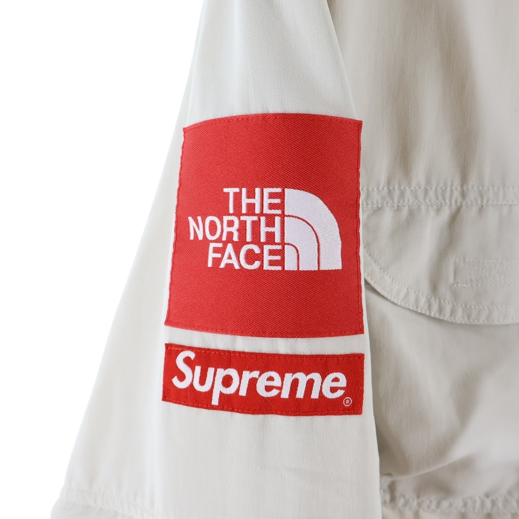 SUPREME(シュプリーム) 22SS ×THE NORTH FACE Trekking Convertible Jacket トレッキング コンバーチブル ナイロンジャケット ホワイト NF0A7WX4 A22AJ01CW