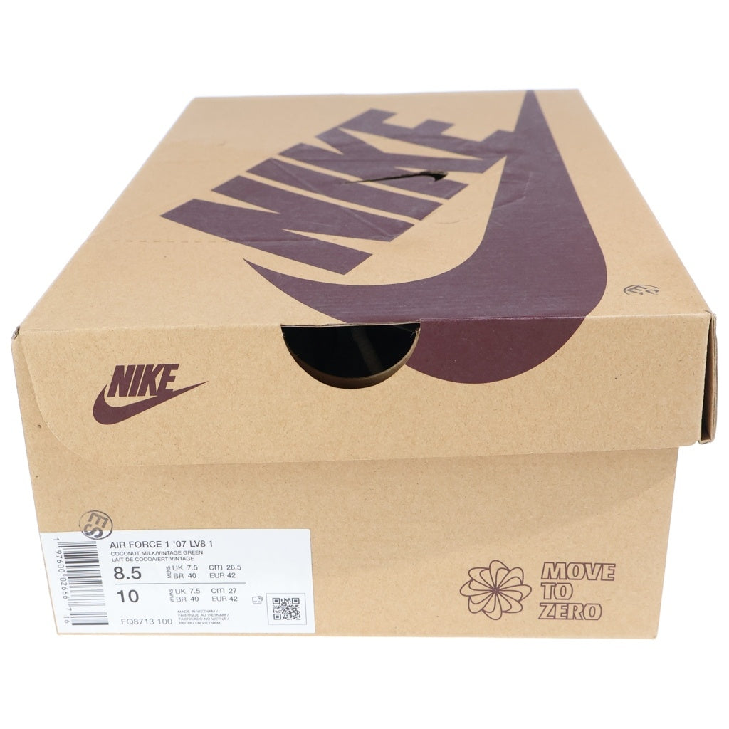 NIKE(ナイキ) AIR FORCE 1 LOW BICOASTAL エアフォース バイコースタル ローカットスニーカー グリーン/ホワイト US8.5/26.5cm FQ8713-100