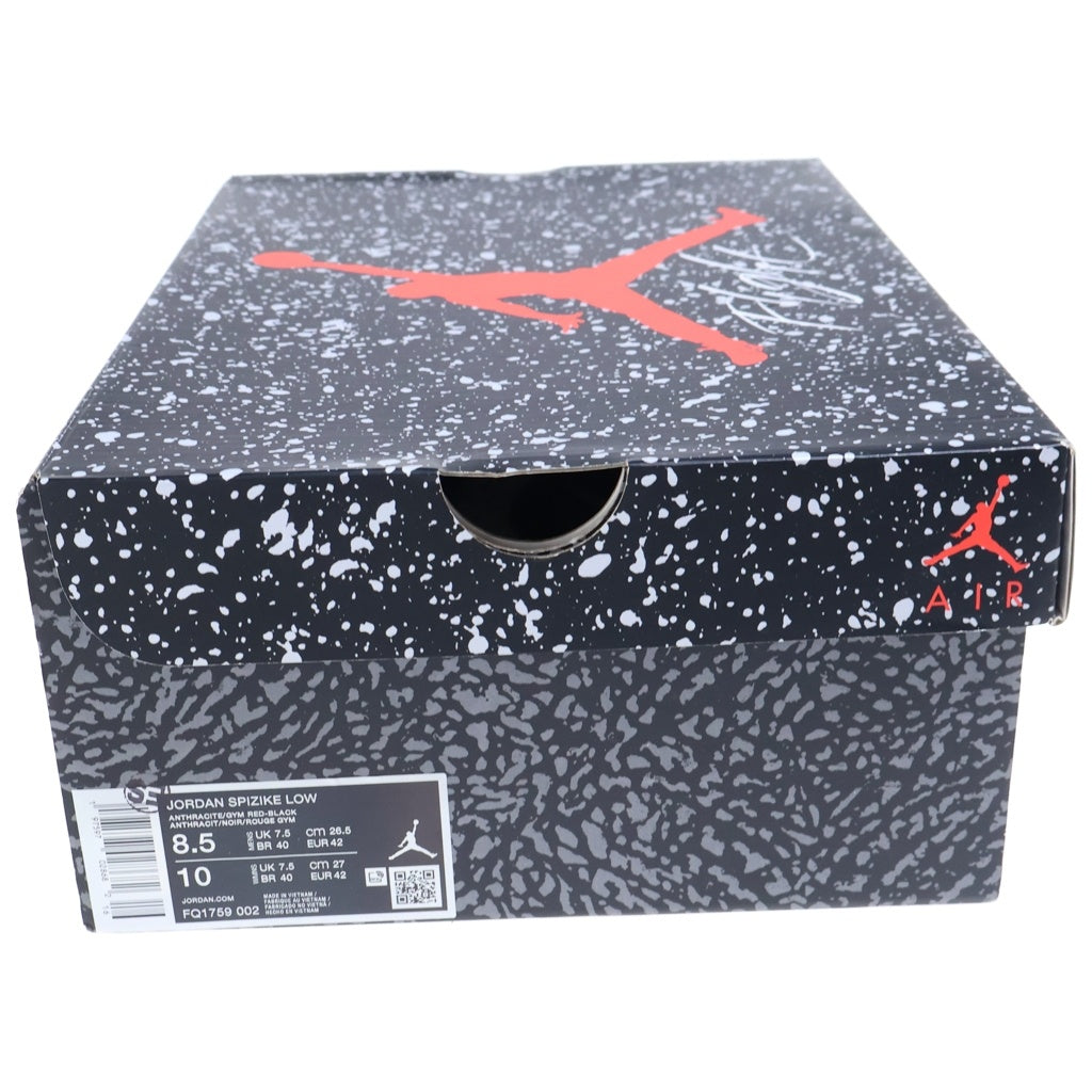 NIKE(ナイキ) JORDAN SPIZIKE LOW ANTHRACITE ジョーダン スパイジーク アンスラサイト ローカットスニーカー グレー US8.5/26.5cm FQ1759-002