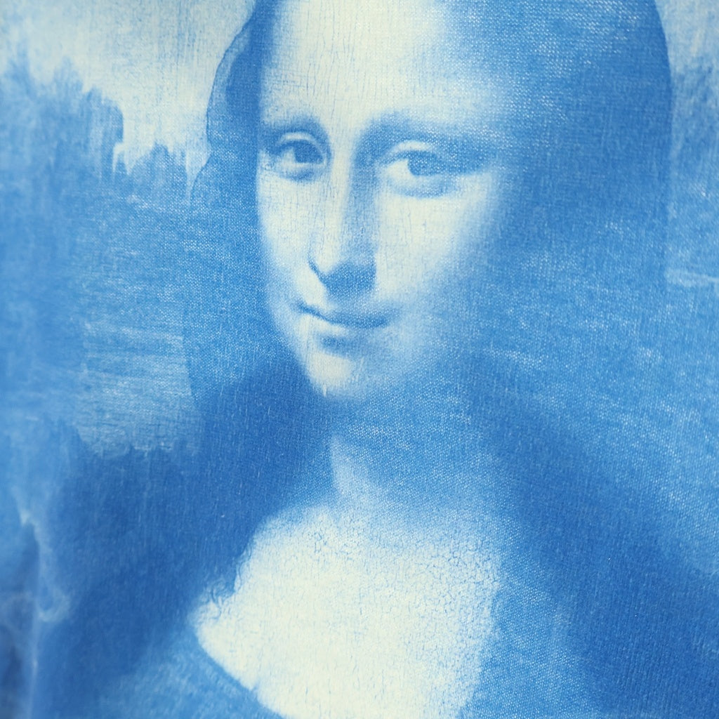 OFF-WHITE(オフホワイト) 21SS MONA LISA TEE アートプリント クルーネック 半袖Tシャツ カットソー ホワイト OMAA038R21JER001