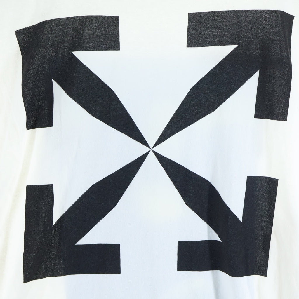 OFF-WHITE(オフホワイト) 21SS MONA LISA TEE アートプリント クルーネック 半袖Tシャツ カットソー ホワイト OMAA038R21JER001
