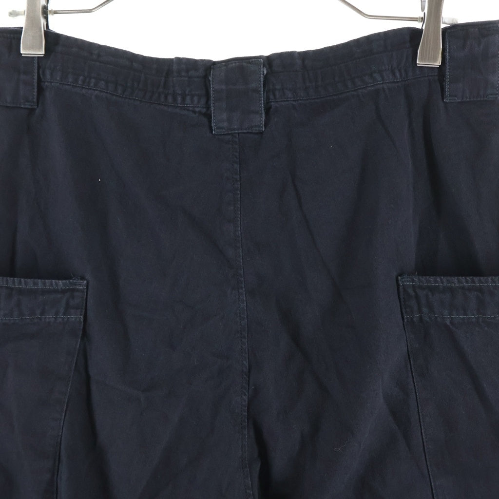Yohji Yamamoto(ヨウジヤマモト) 25SS 6oz TWILL DENIM B POCKET DETAIL PANTS 6オンスツイルデニム Bポケット ドローコード付パンツ ブラック FP-P66-005