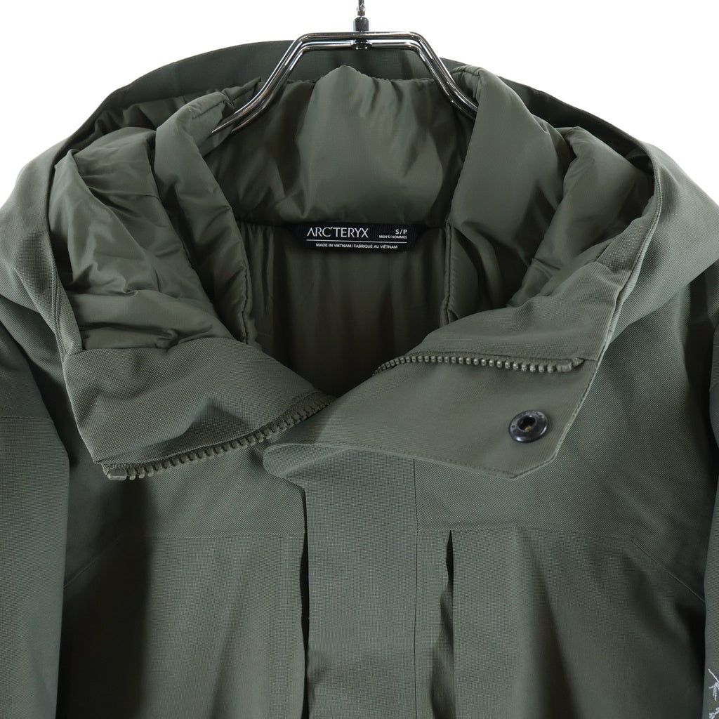 ARC'TERYX(アークテリクス) THERME INSULATED JACKET GORE-TEX サーミー インサレーテッド ゴアテックス フーデッドナイロンパファージャケット カーキ 29710