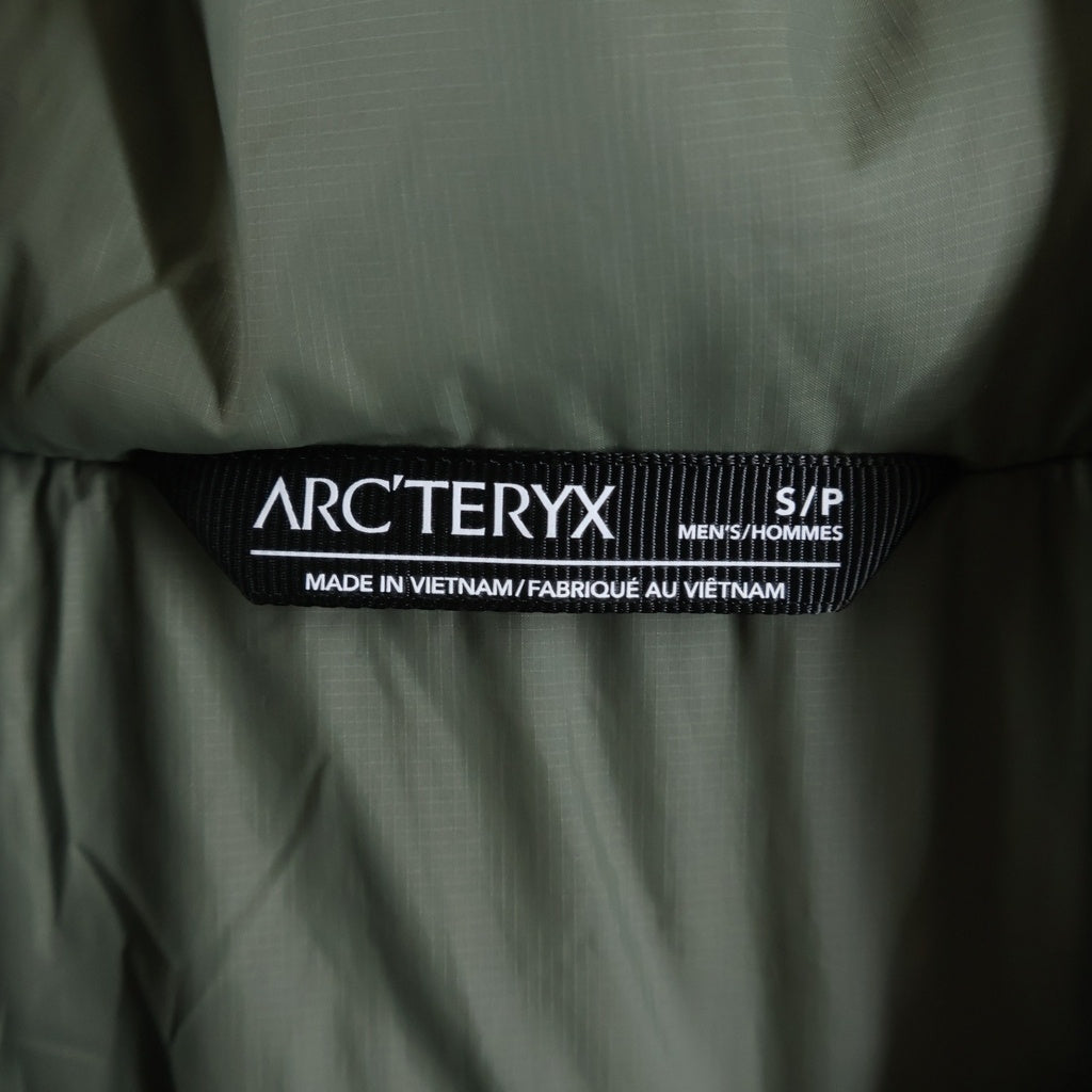 ARC'TERYX(アークテリクス) THERME INSULATED JACKET GORE-TEX サーミー インサレーテッド ゴアテックス フーデッドナイロンパファージャケット カーキ 29710
