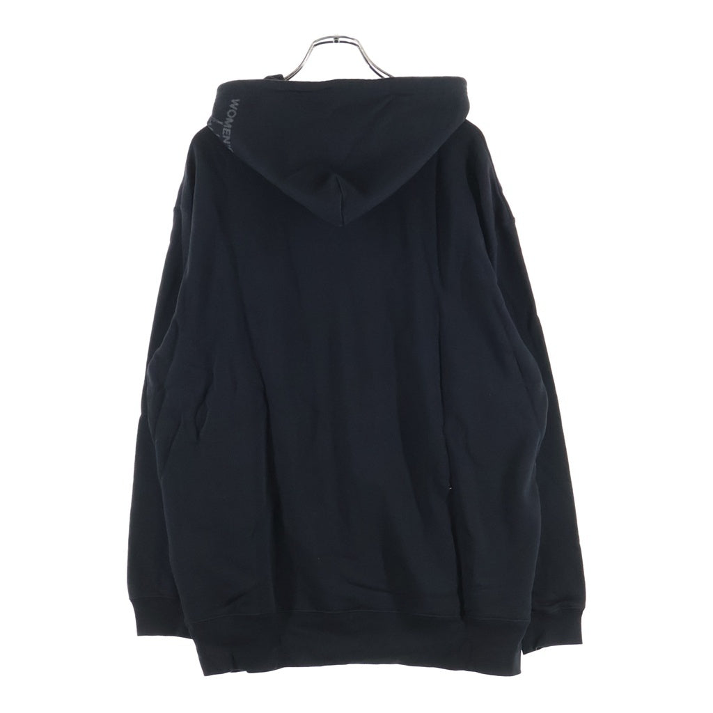 Y's(ワイズ) 15AW シャドウロゴ プルオーバーフーディー パーカー レディース ブラック YY-T14-016