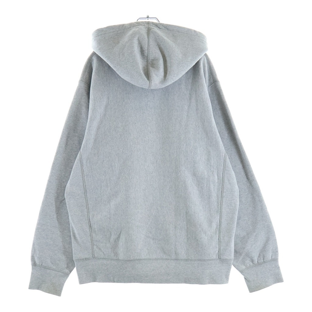 SUPREME(シュプリーム) 19AW Bandana Box Logo Hooded バンダナボックスロゴ プルオーバーフーディー スウェット パーカー グレー