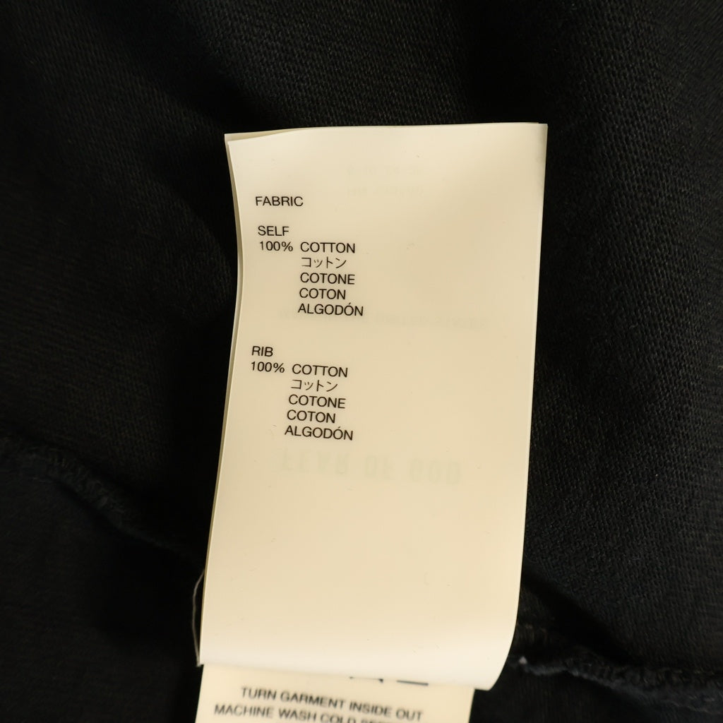 FEAR OF GOD(フィアオブゴッド) 26SS SOLIDARITYプリント ヘビーウェイトクルーネック半袖Tシャツ カットソー ブラック