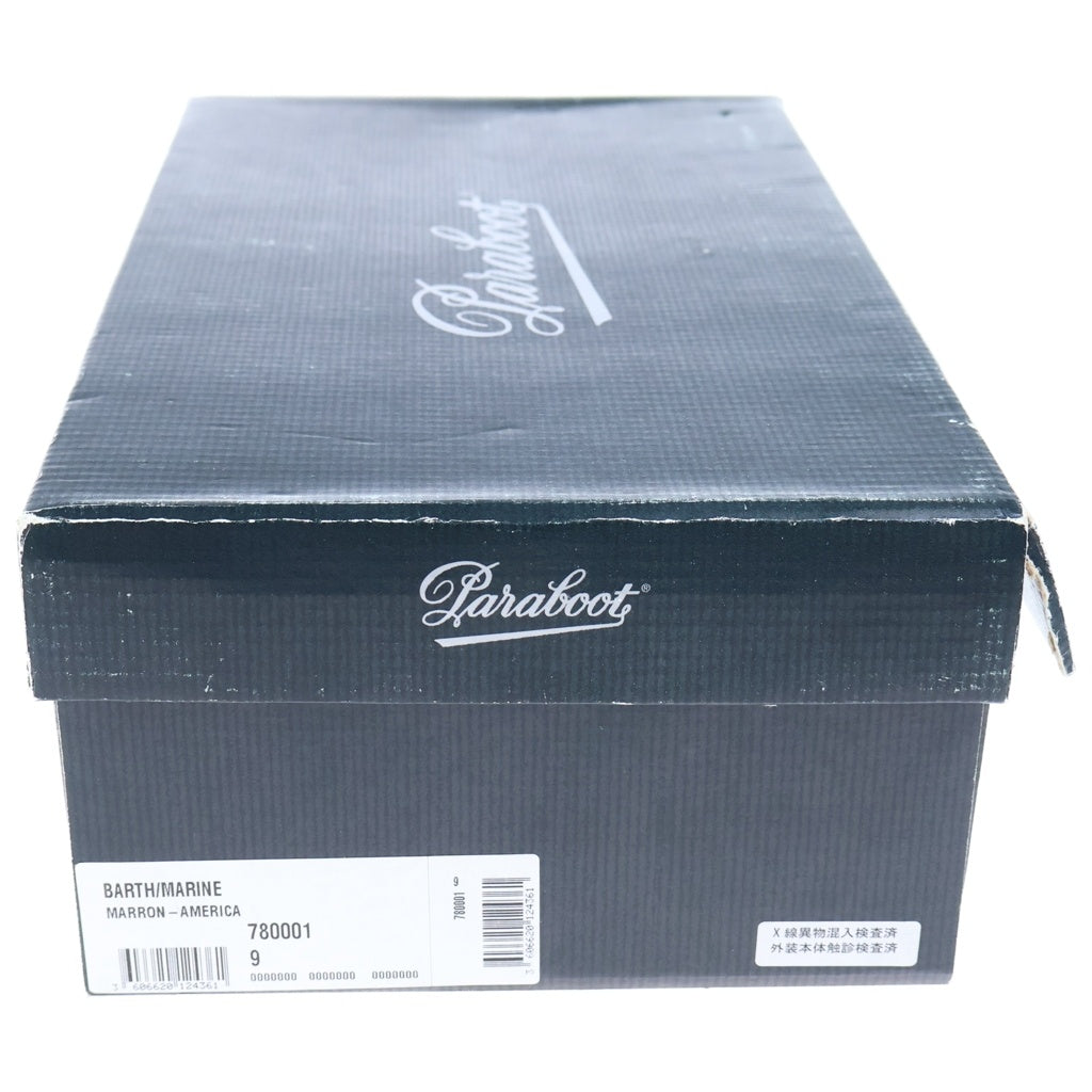 PARABOOT(パラブーツ) BARTH MARINE MARRON バース マリーンマロン モカシン デッキシューズ ブラウン 780001