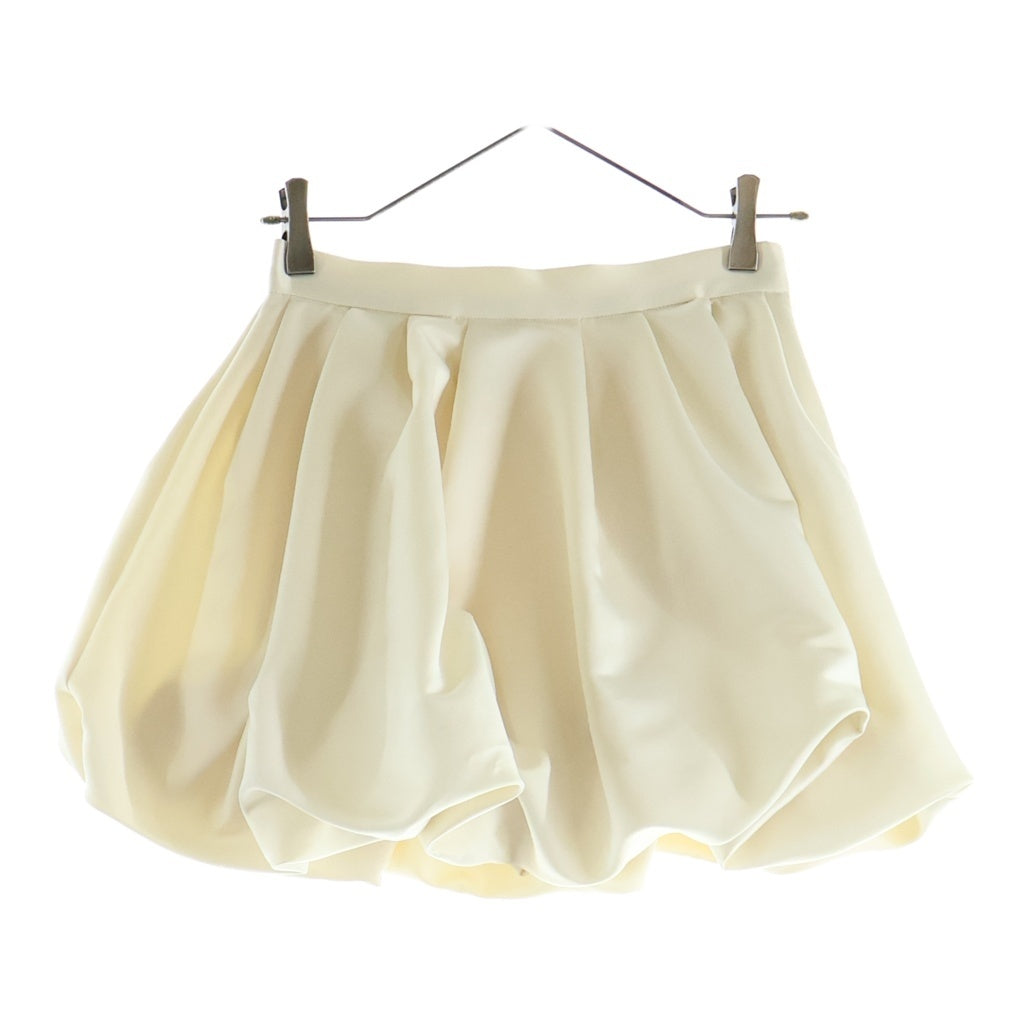 NO BRAND(ノーブランド) THE TOE(ザ トゥー) VENICE BALLOON SKIRT バルーンミニスカート スカパン アイボリー レディース TT24521141