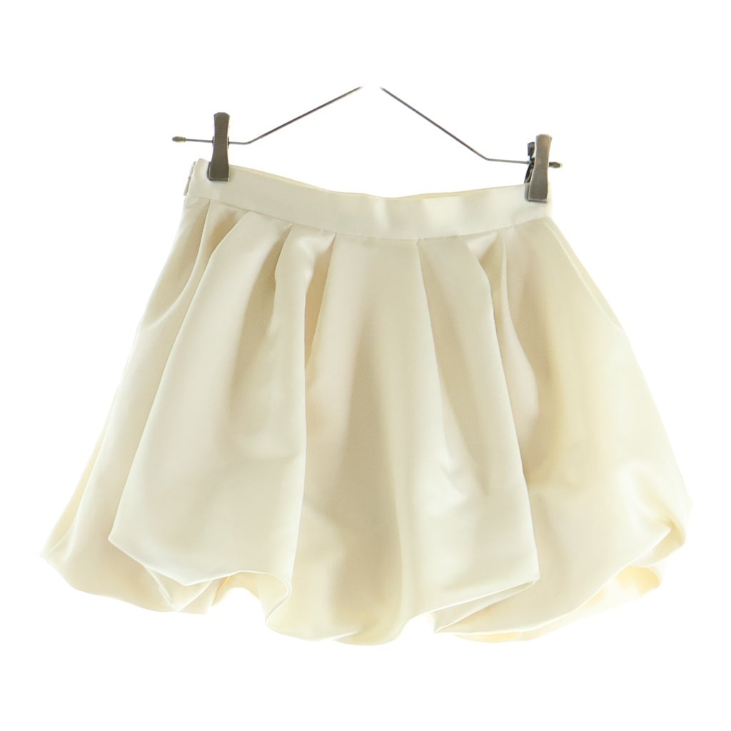NO BRAND(ノーブランド) THE TOE(ザ トゥー) VENICE BALLOON SKIRT バルーンミニスカート スカパン アイボリー レディース TT24521141